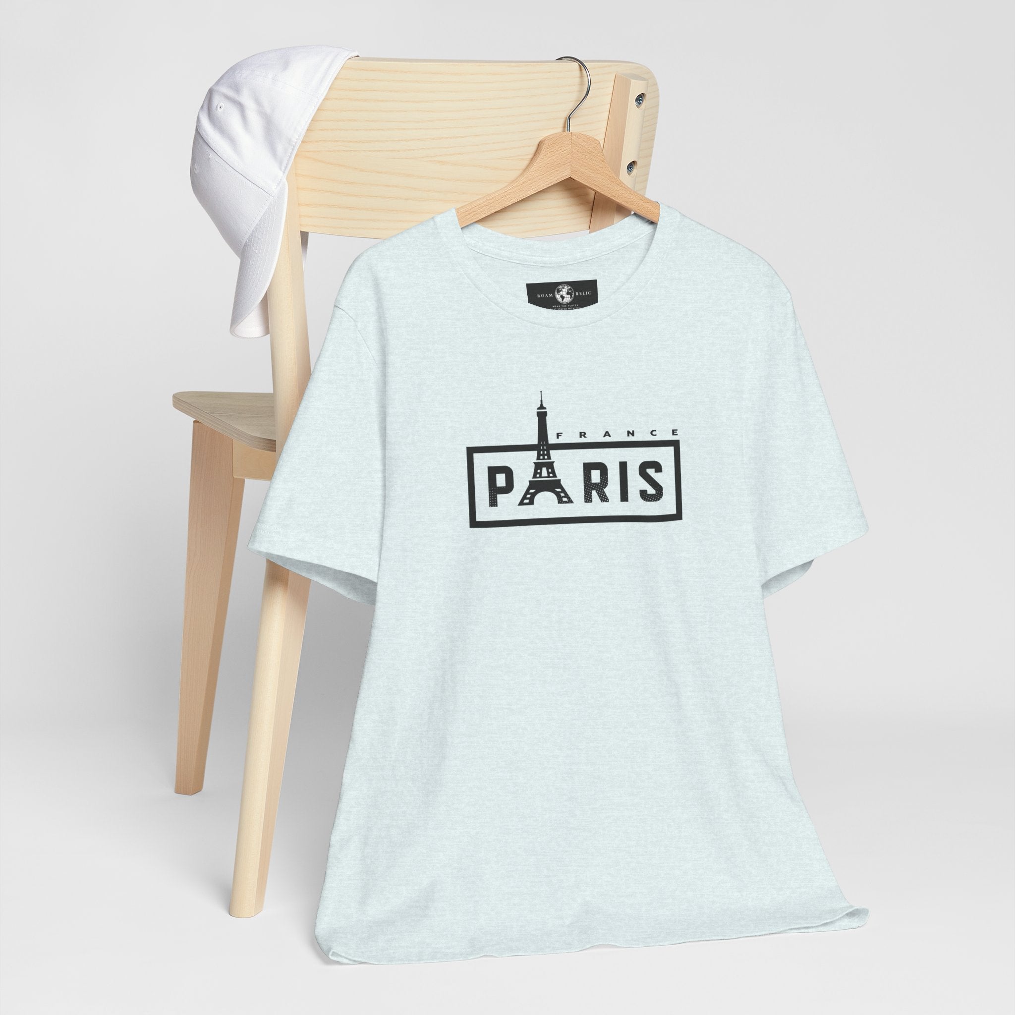 Paris Eiffel Tower Graphic Tee — Vintage Parisian Travel T‑Shirt