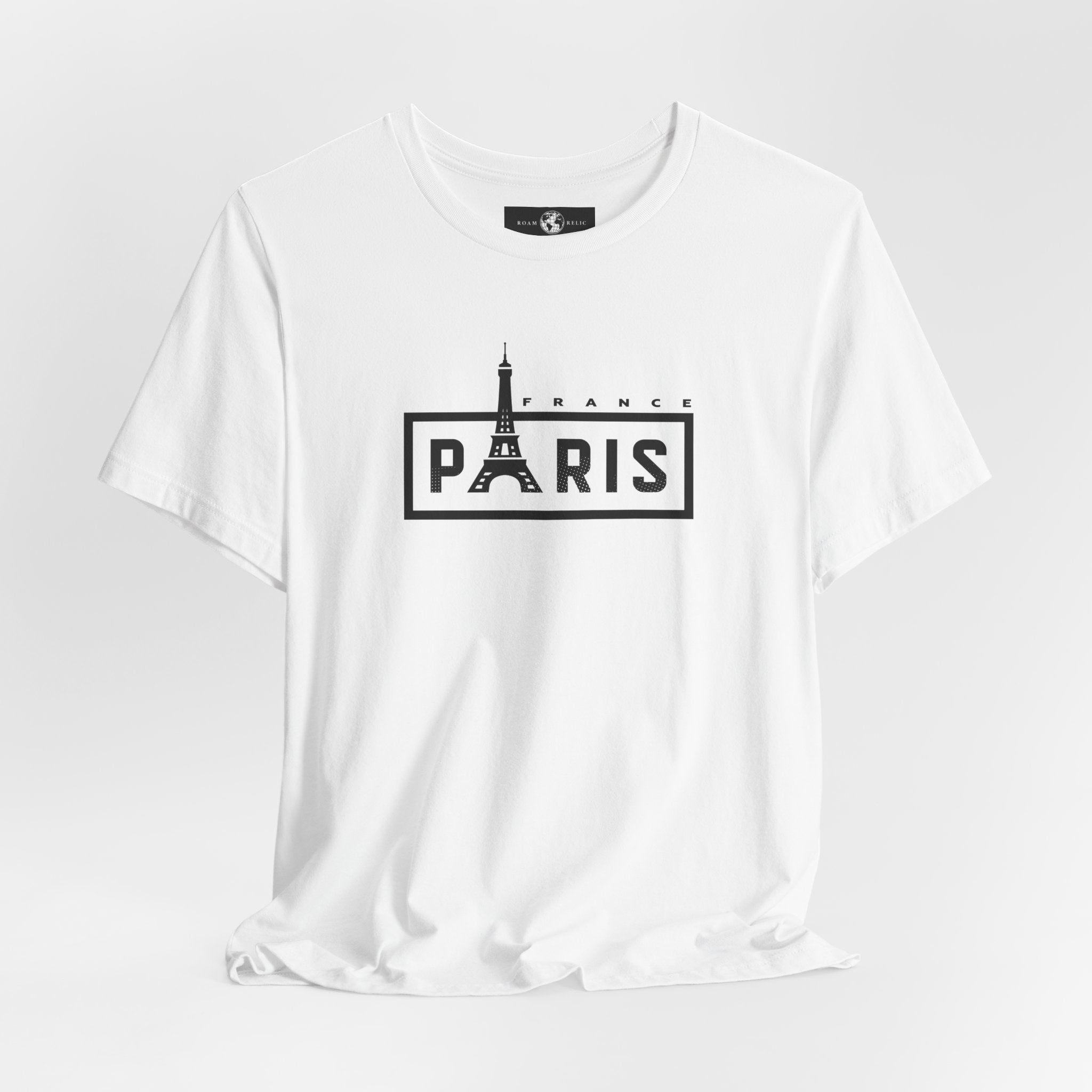 Paris Eiffel Tower Graphic Tee — Vintage Parisian Travel T‑Shirt