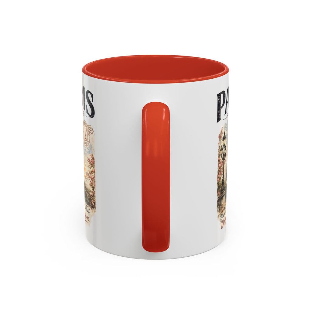 Paris France Eiffel Tower Accent Coffee Mug — "Been There. Done That. Doing It Again."