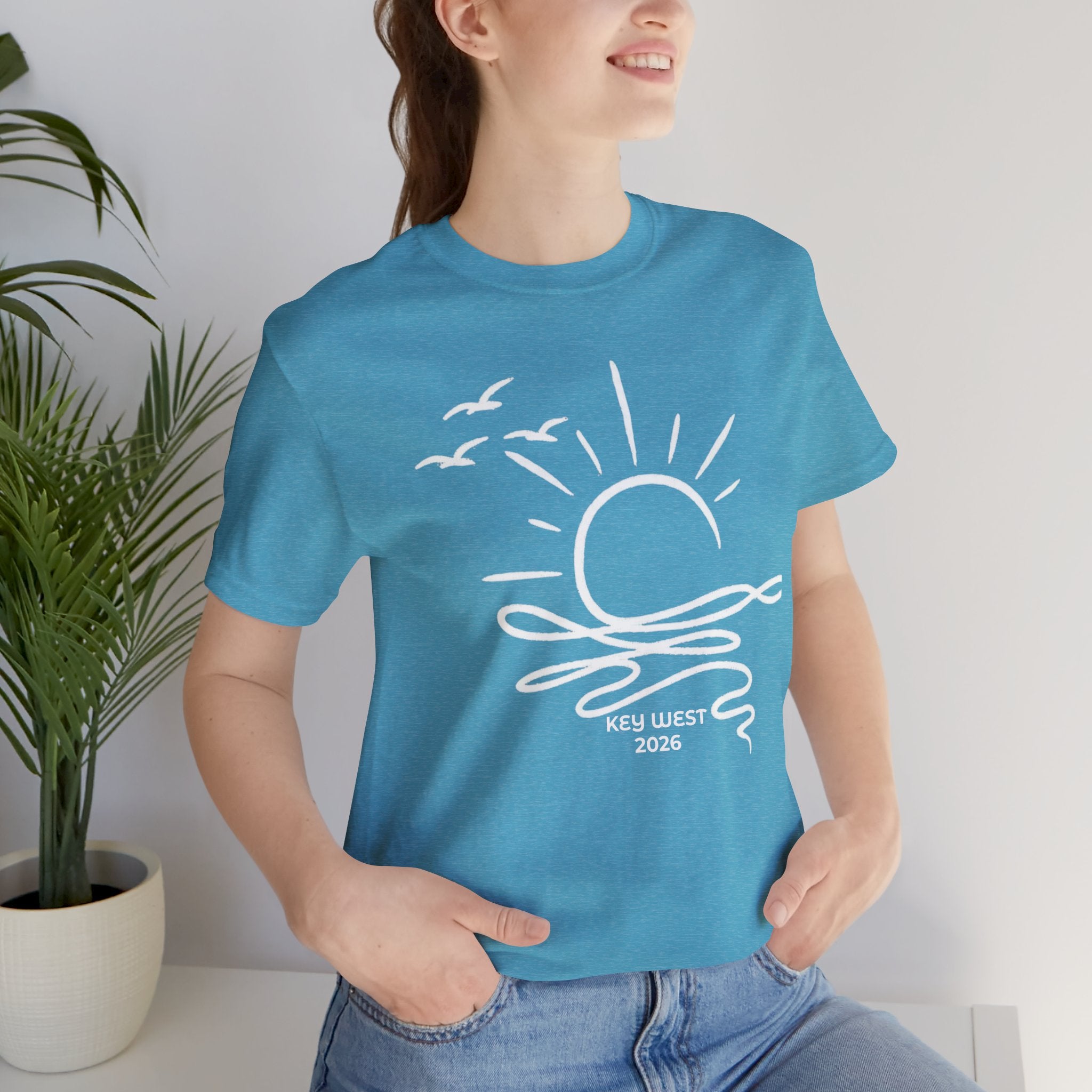 Customizable Sunset T-Shirt — Personalized Sunset Tee