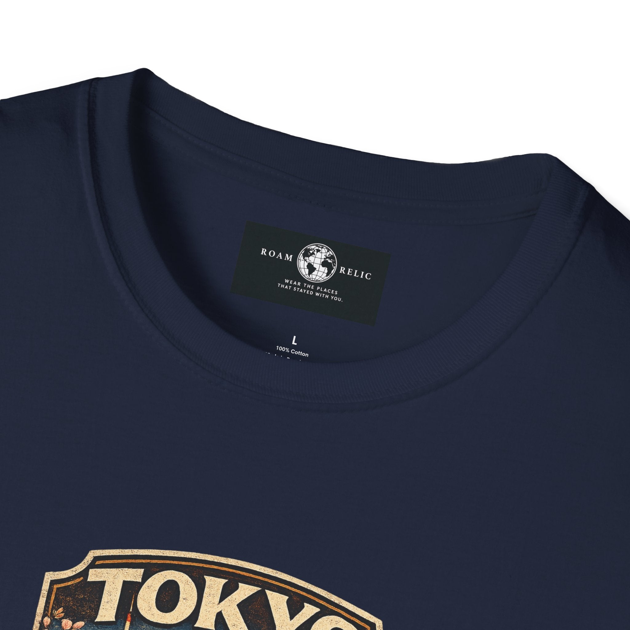 Tokyo Japan Vintage Badge T-Shirt — Mt. Fuji & Pagoda Travel Souvenir Tee