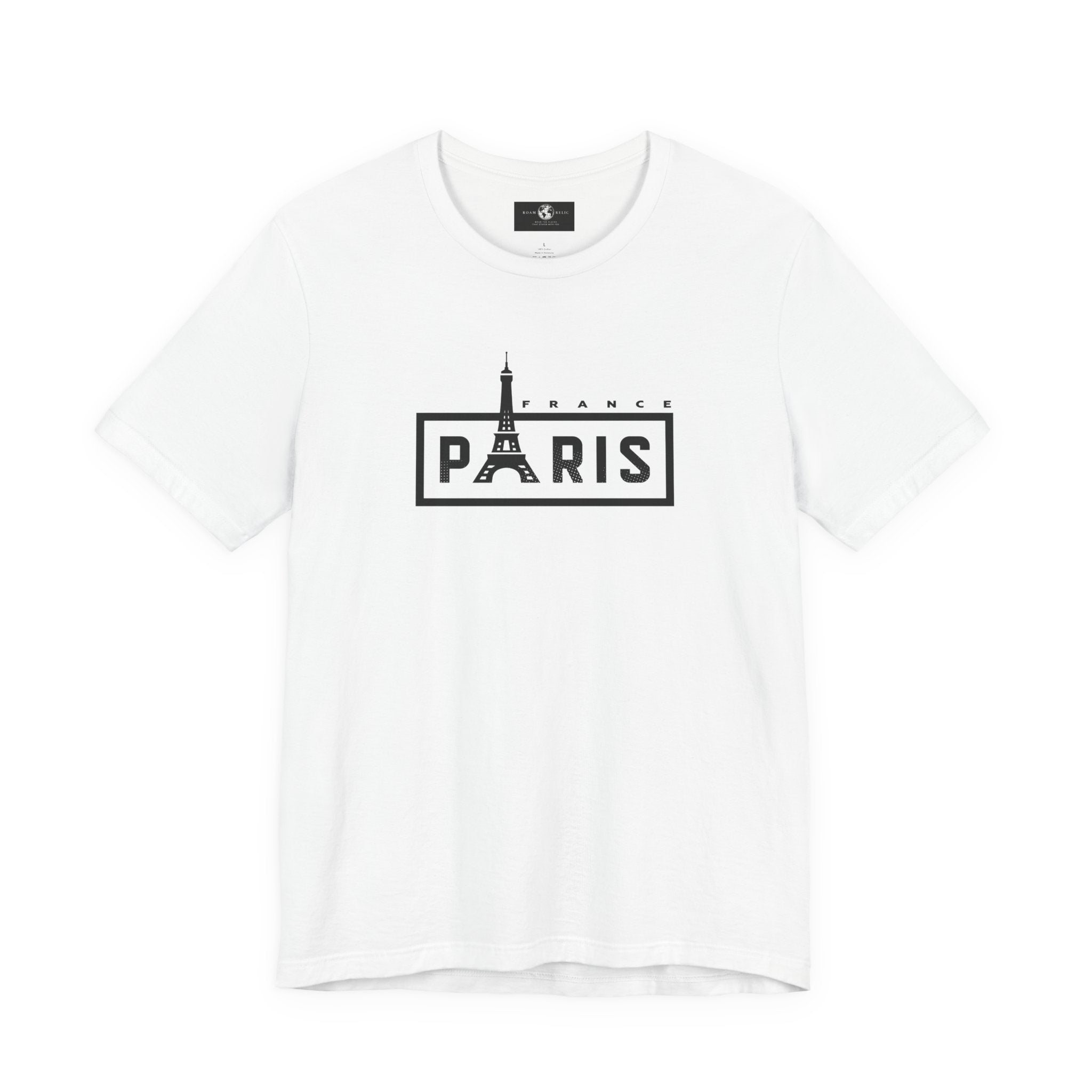 Paris Eiffel Tower Graphic Tee — Vintage Parisian Travel T‑Shirt