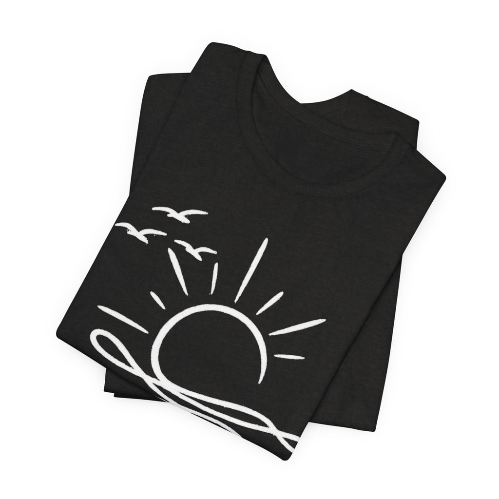 Customizable Sunset T-Shirt — Personalized Sunset Tee