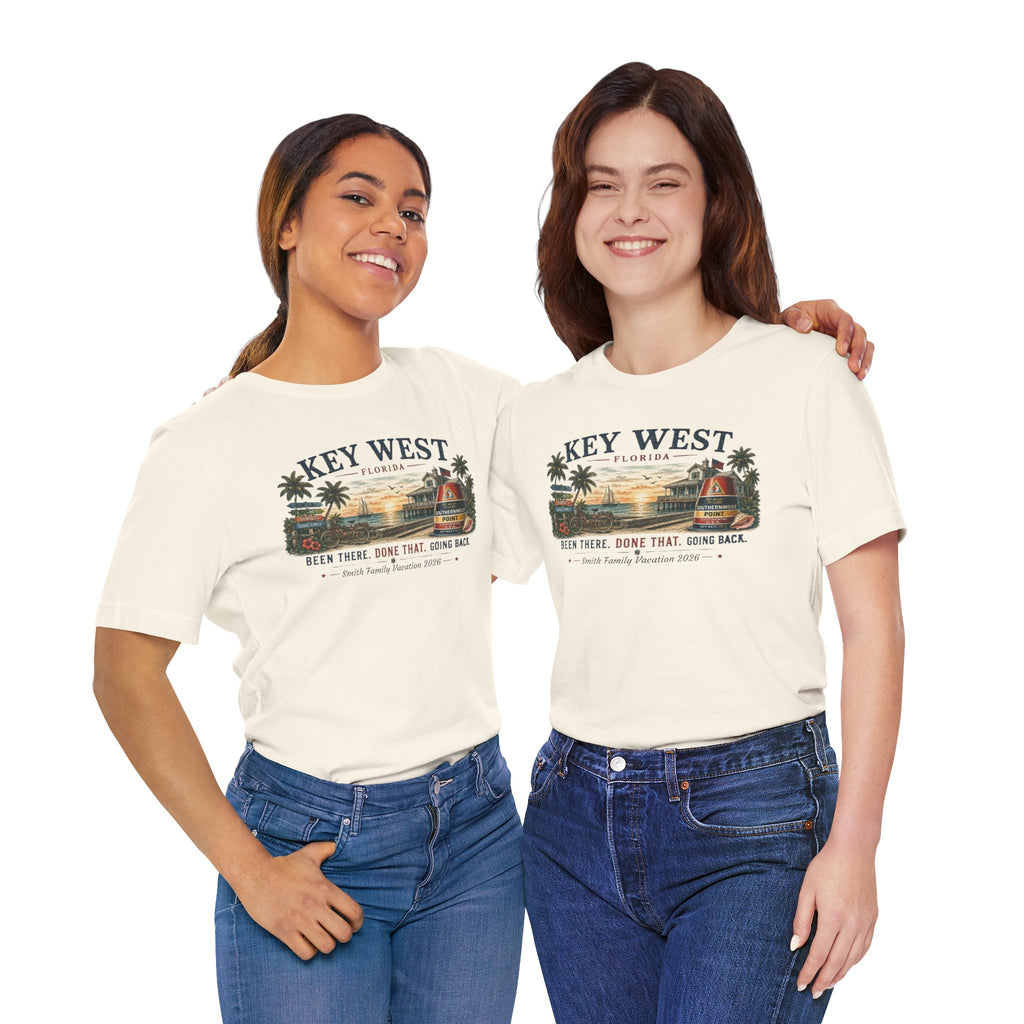 Key West Family Vacation T-Shirt — Custom Family Trip Tee