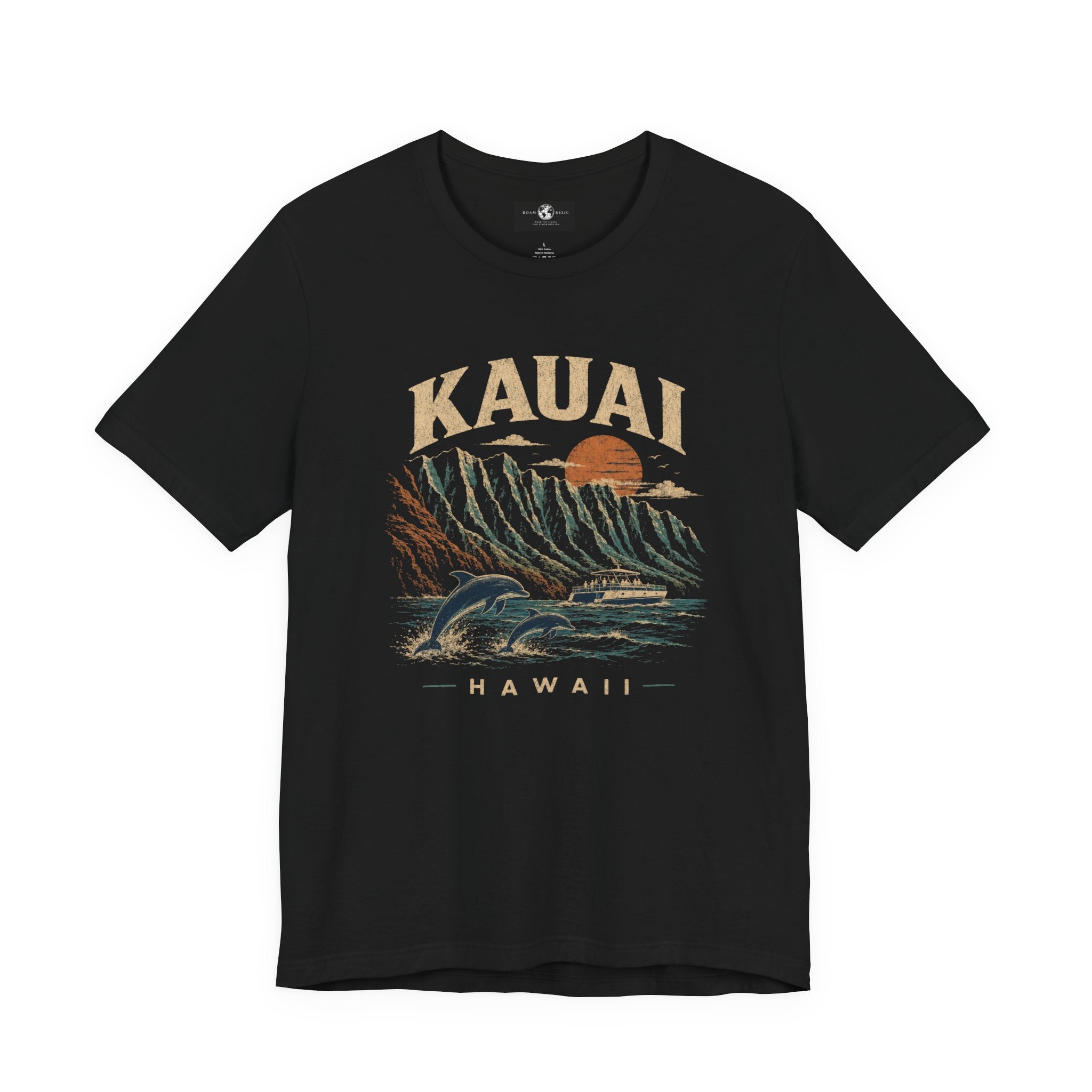 Kauai, Hawaii Boat Tour Tee — Fun Memories Island Souvenir