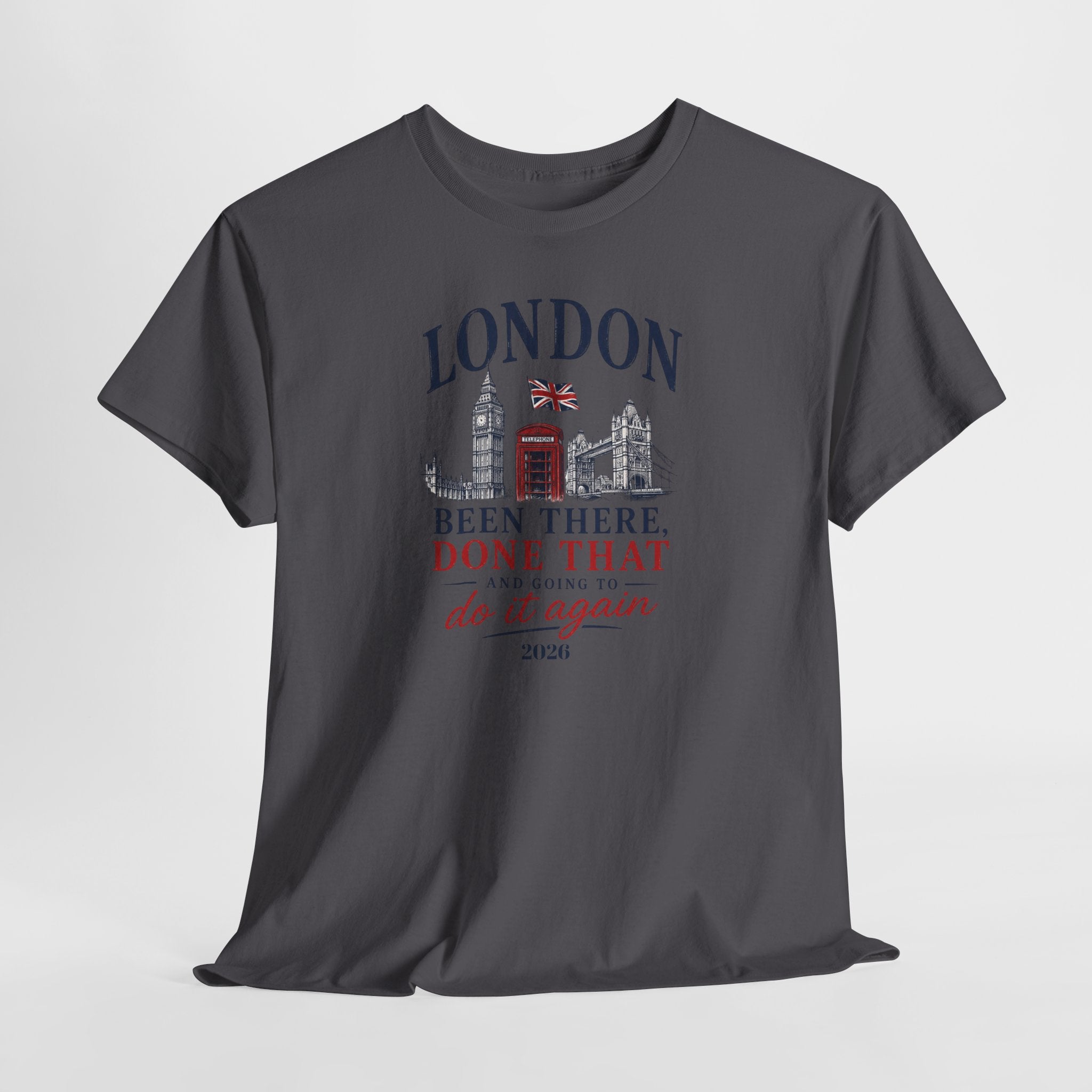 Funny London "Been There, Done That" Travel Souvenir Tee — Personalizion available