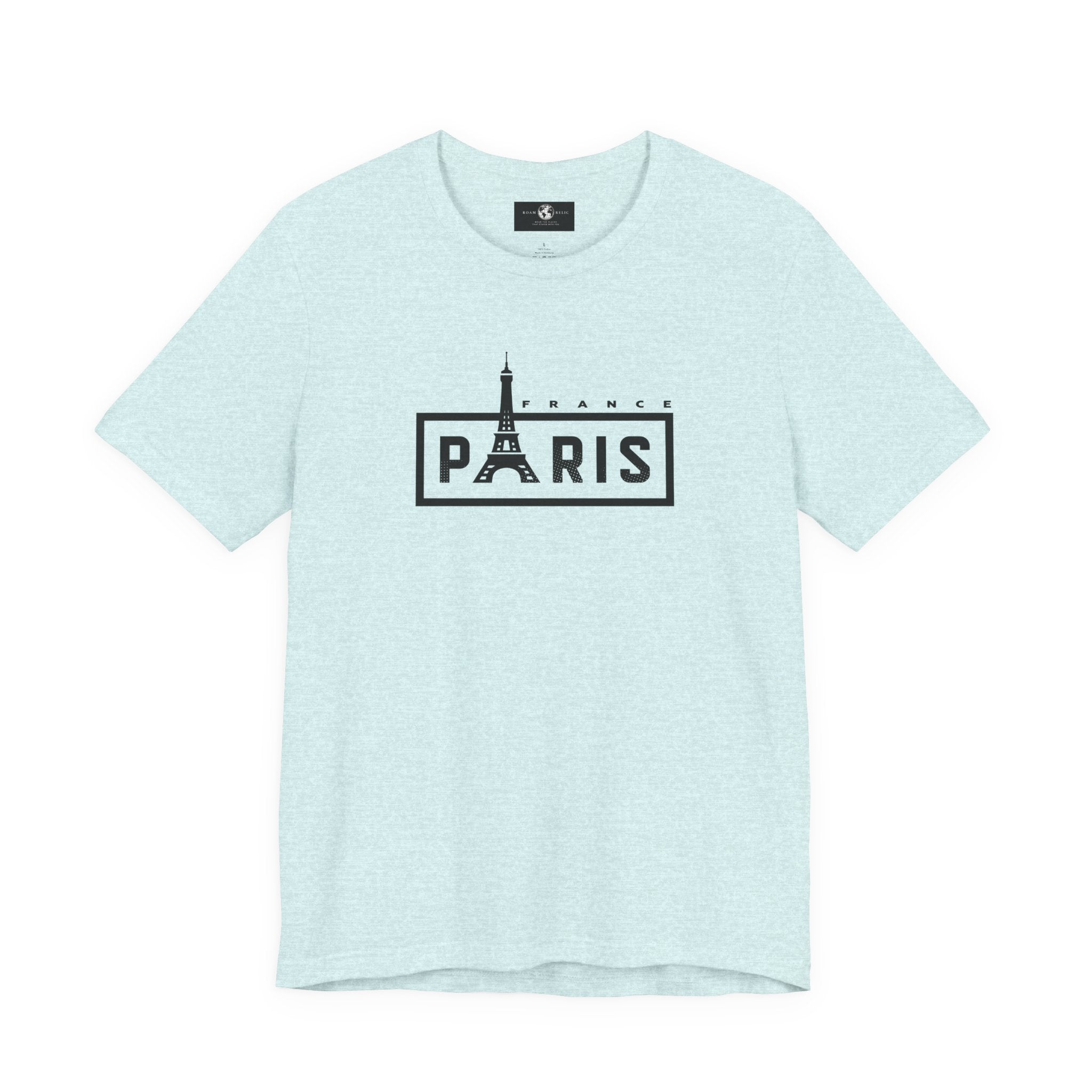 Paris Eiffel Tower Graphic Tee — Vintage Parisian Travel T‑Shirt