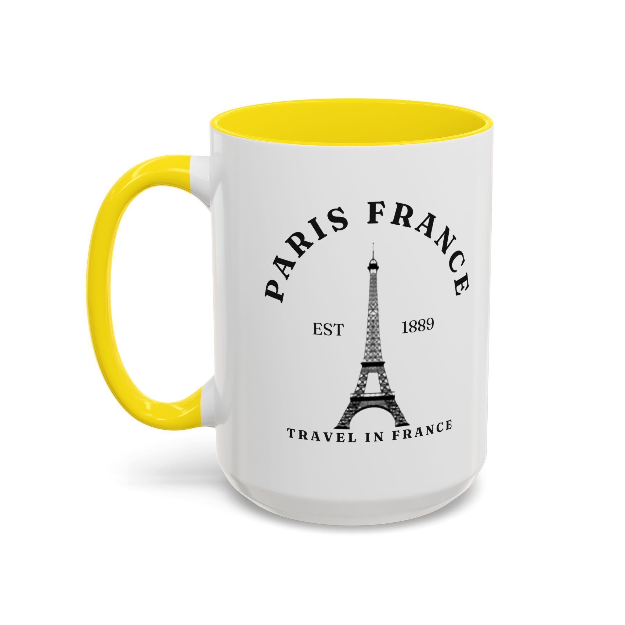 Paris France Eiffel Tower Coffee Mug – Travel Souvenir Accent Mug (11/15oz)