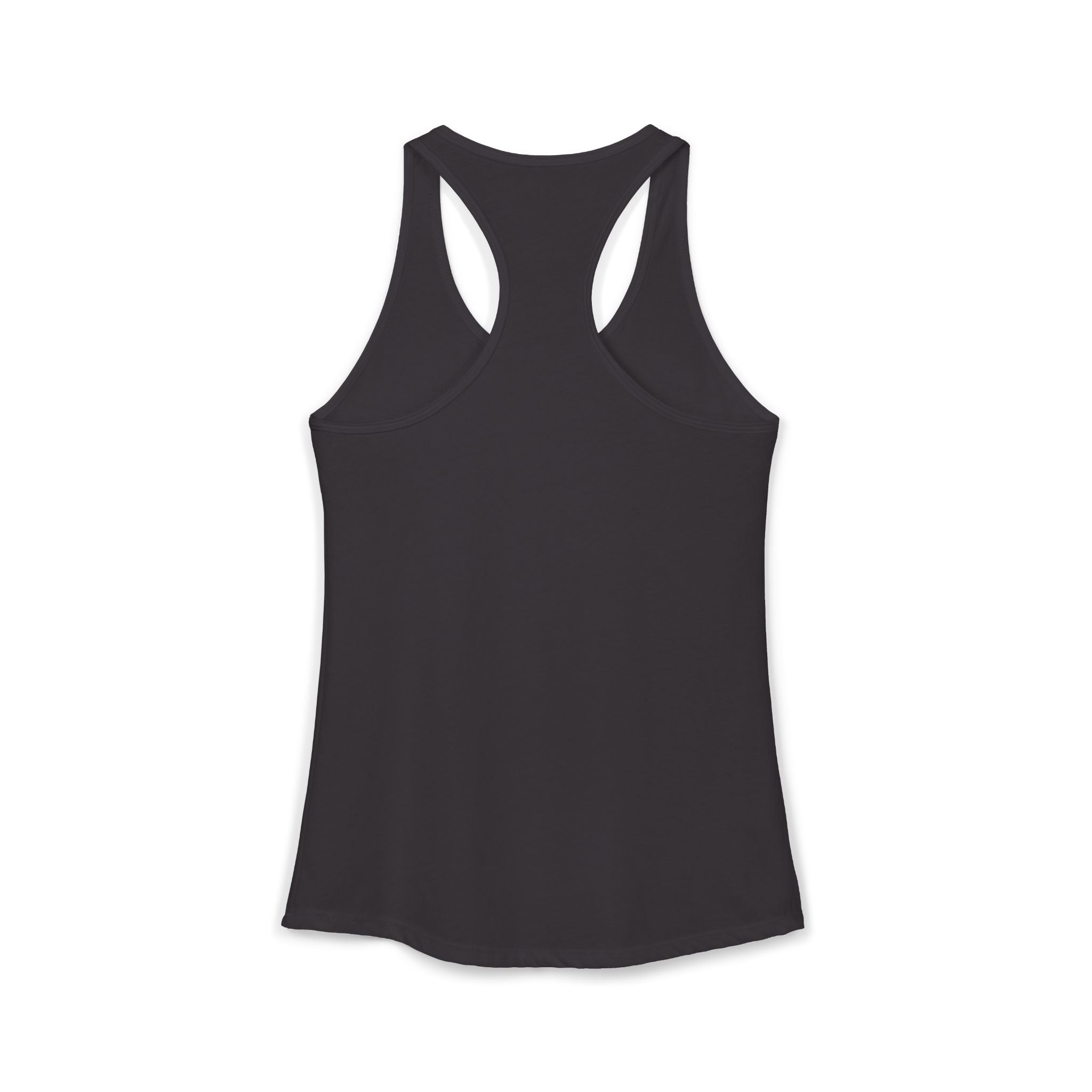 Island Vibes & Good Times Racerback Tank — Tropical Skull Graphic