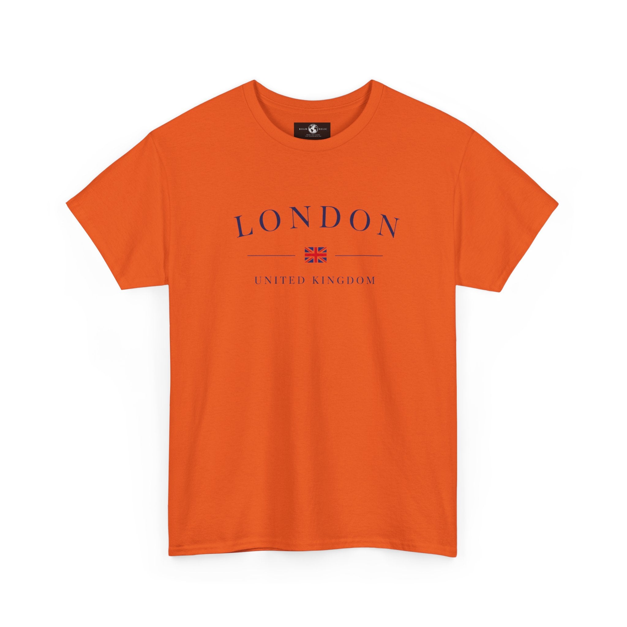 London Tee — Classic UK Flag Graphic Cotton T-Shirt