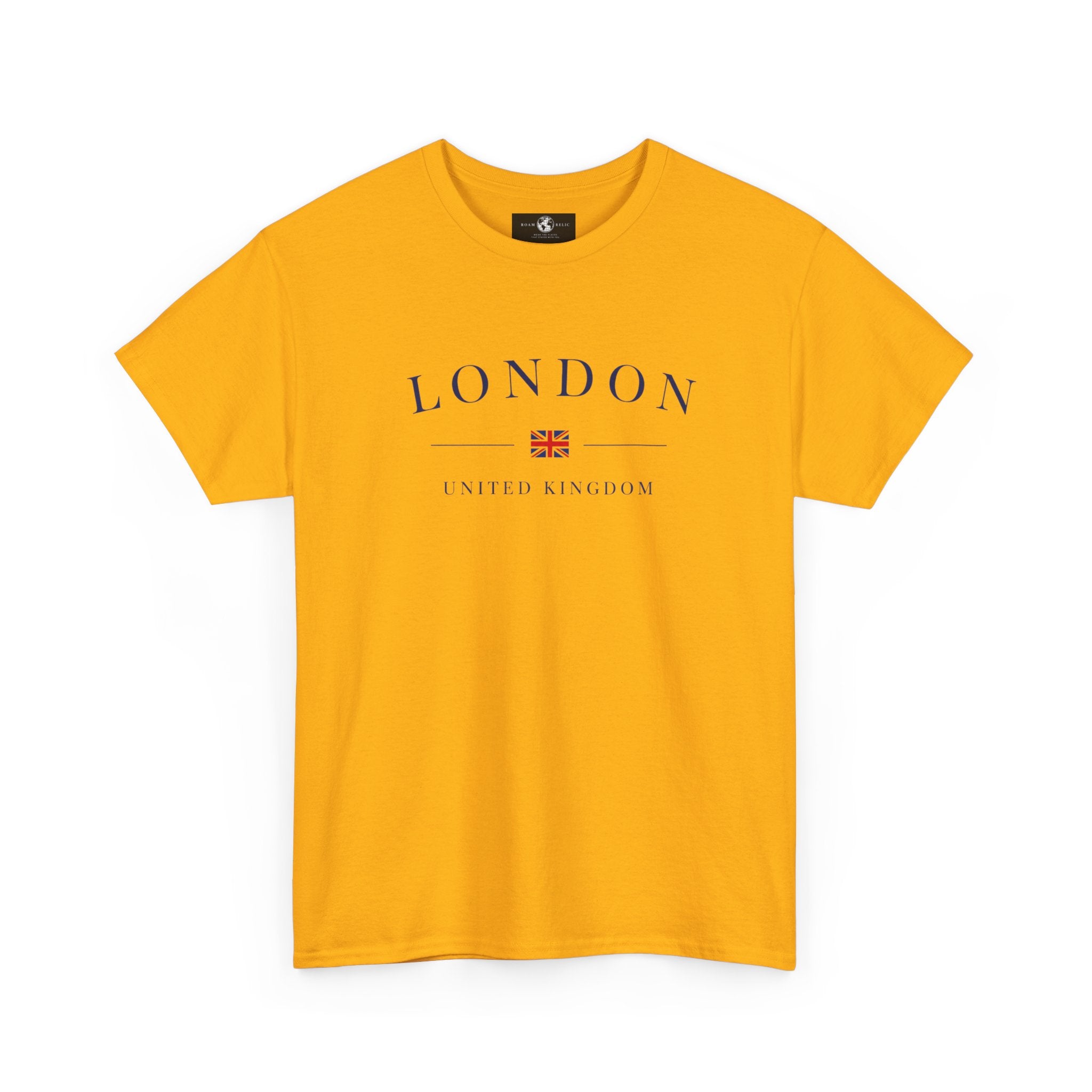 London Tee — Classic UK Flag Graphic Cotton T-Shirt