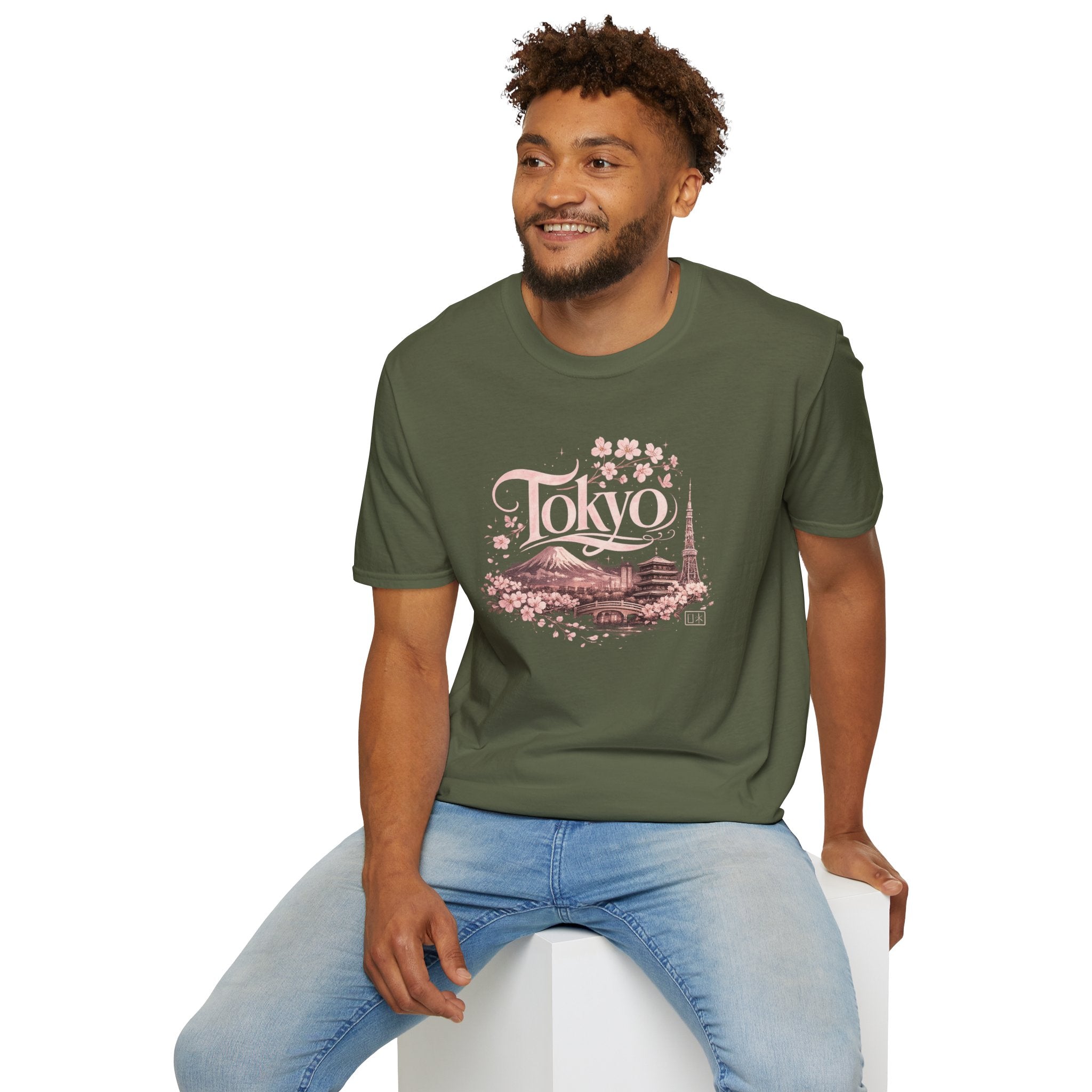 Tokyo Cherry Blossom T-Shirt — Vintage Japan Travel Tee