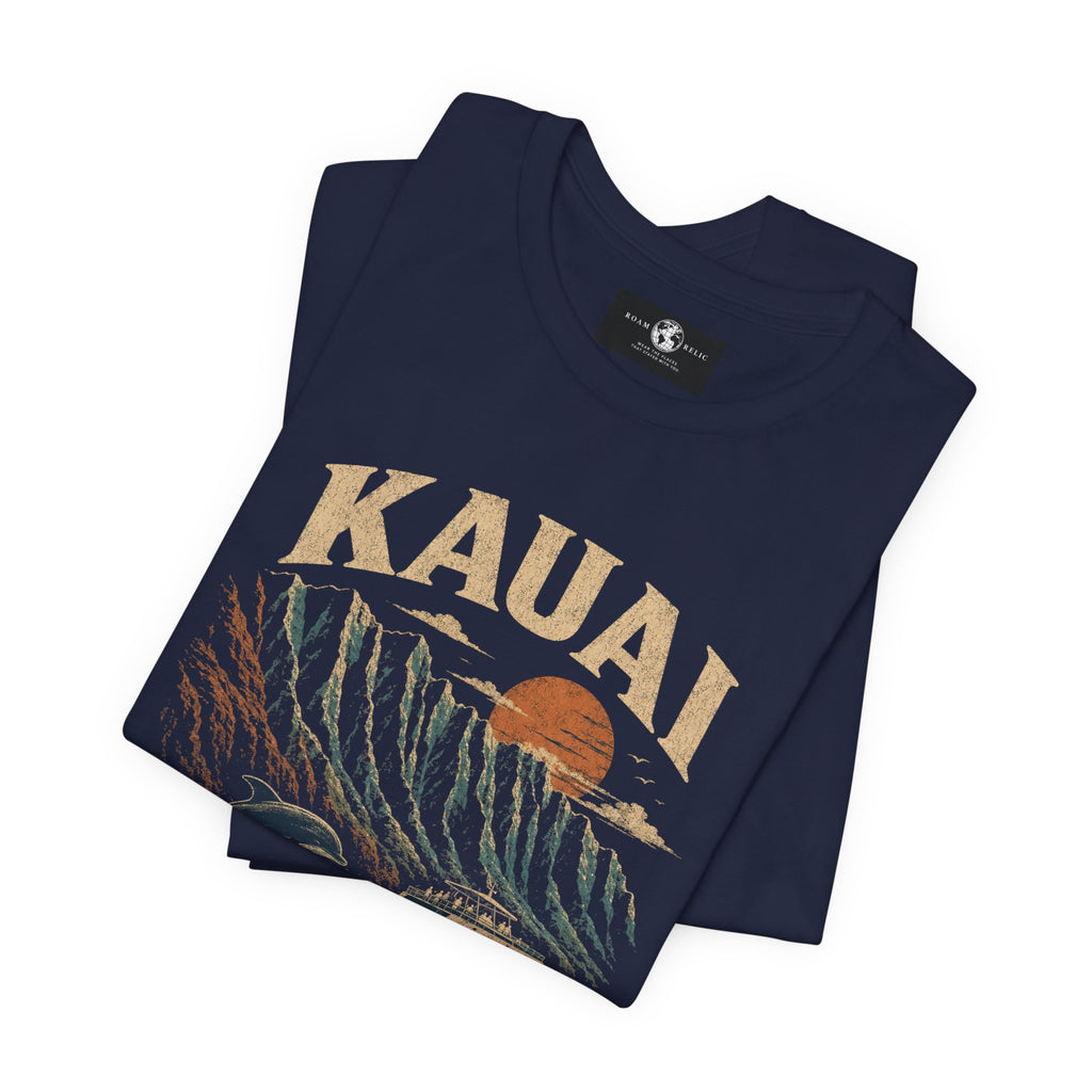 Kauai, Hawaii Boat Tour Tee — Fun Memories Island Souvenir