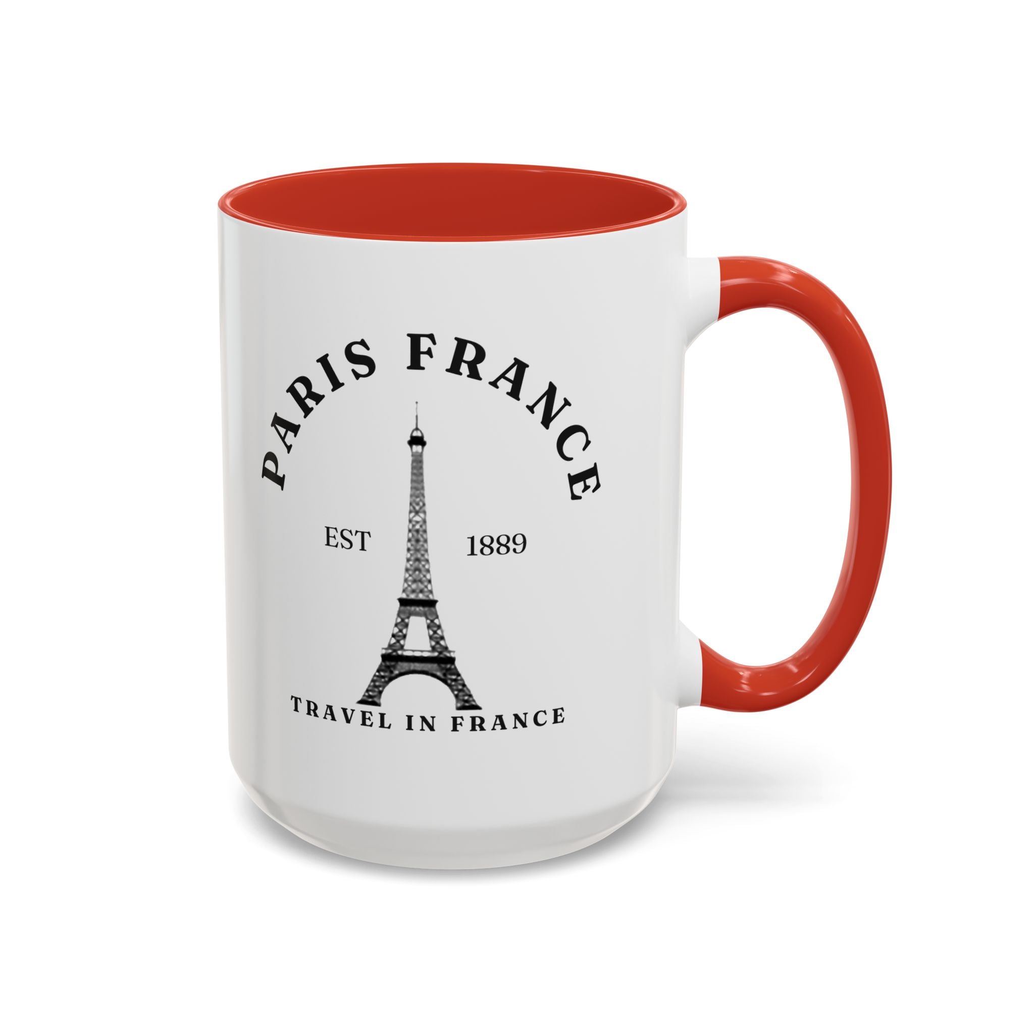 Paris France Eiffel Tower Coffee Mug – Travel Souvenir Accent Mug (11/15oz)