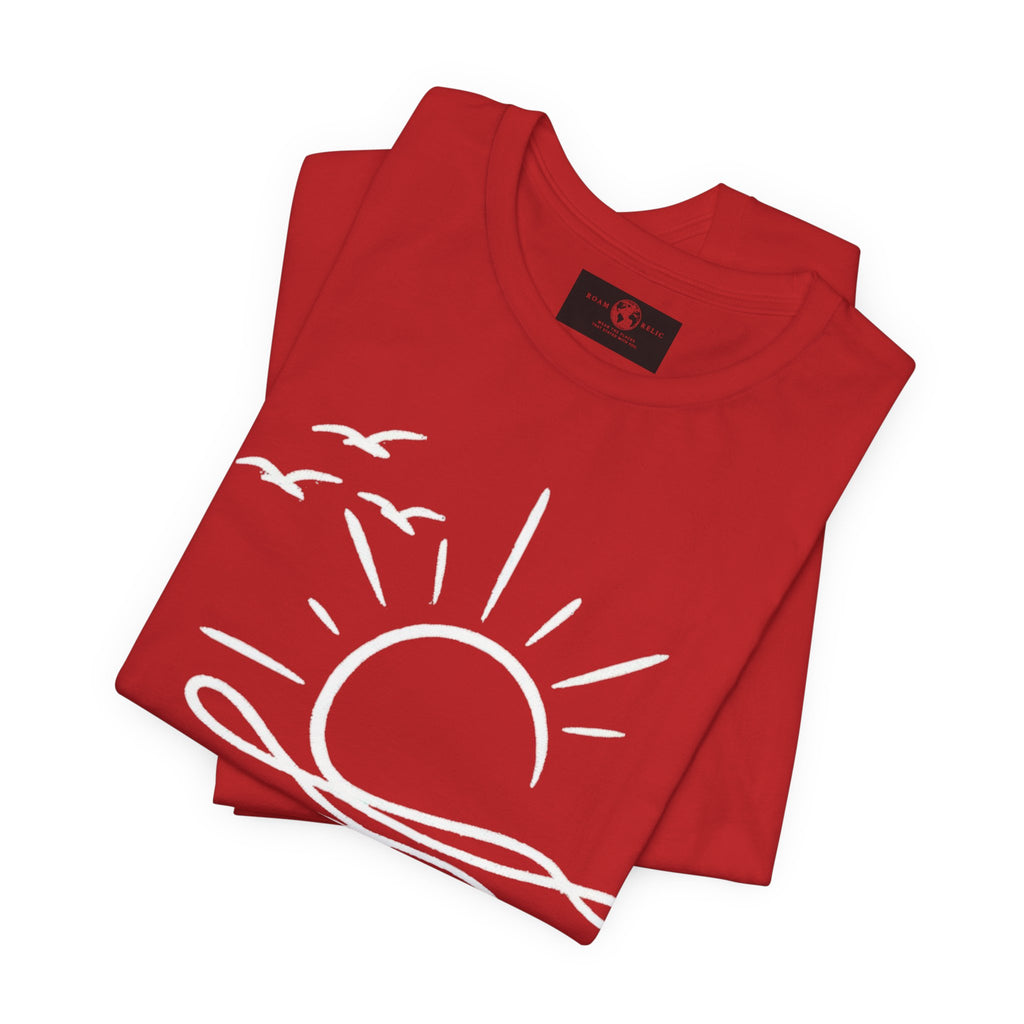Customizable Sunset T-Shirt — Personalized Sunset Tee