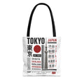 Tokyo Japan Graphic Tote Bag — Shibuya Shinjuku Harajuku Akihabara Asakusa Design