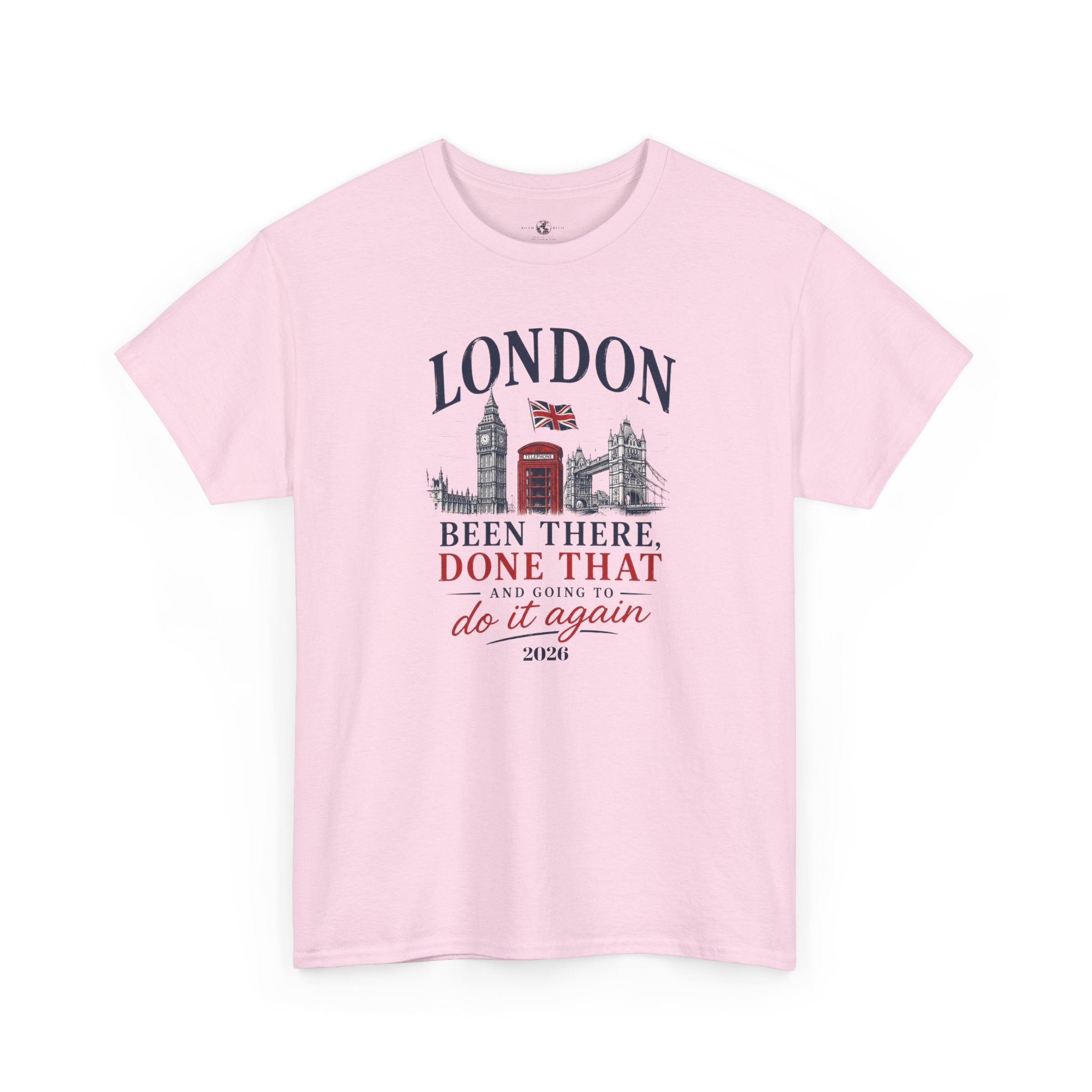 Funny London "Been There, Done That" Travel Souvenir Tee — Personalizion available