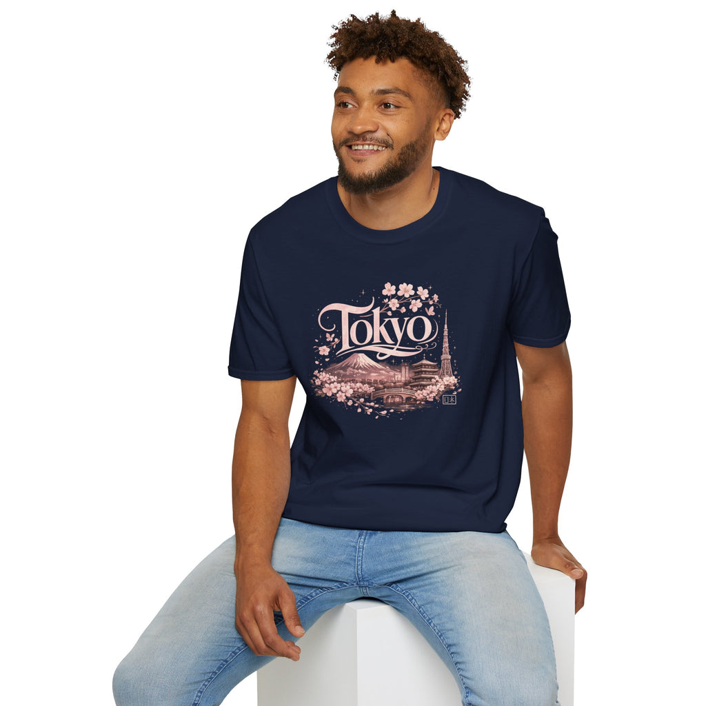 Tokyo Cherry Blossom T-Shirt — Vintage Japan Travel Tee