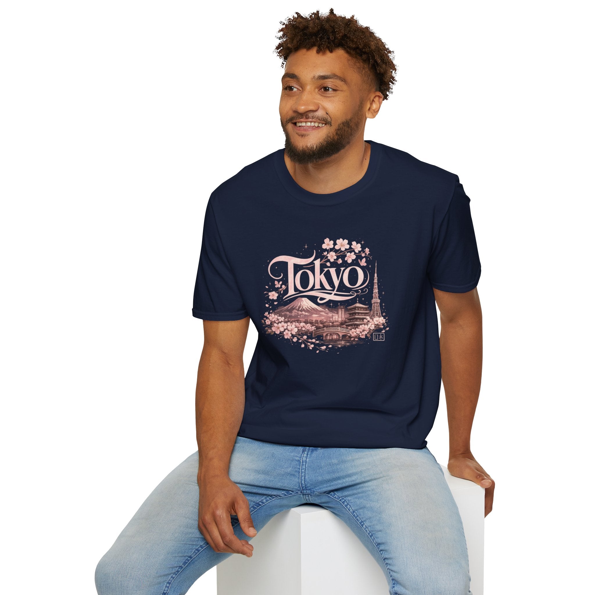 Tokyo Cherry Blossom T-Shirt — Vintage Japan Travel Tee