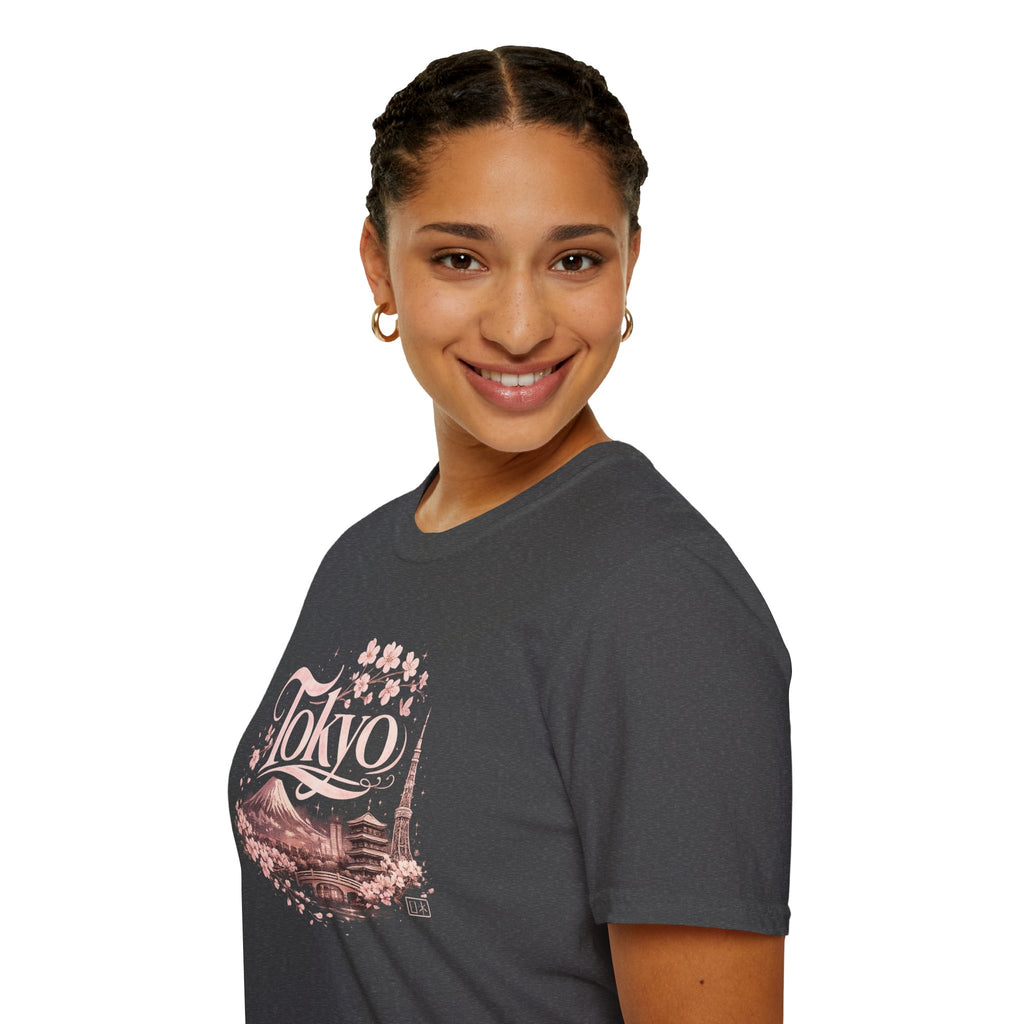 Tokyo Cherry Blossom T-Shirt — Vintage Japan Travel Tee