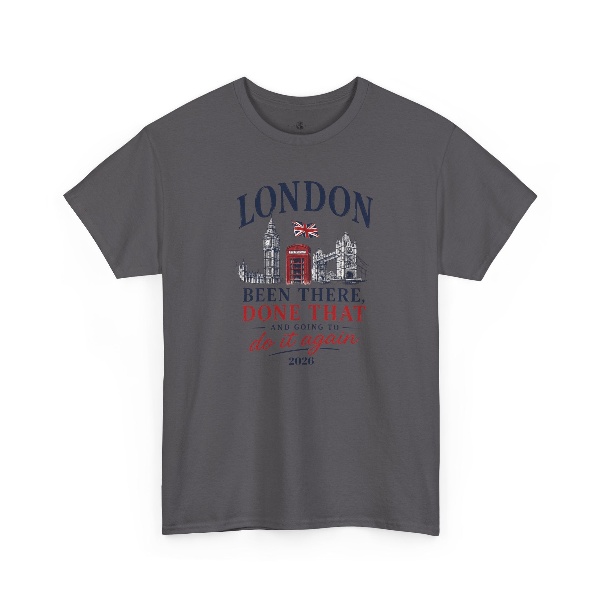 Funny London "Been There, Done That" Travel Souvenir Tee — Personalizion available