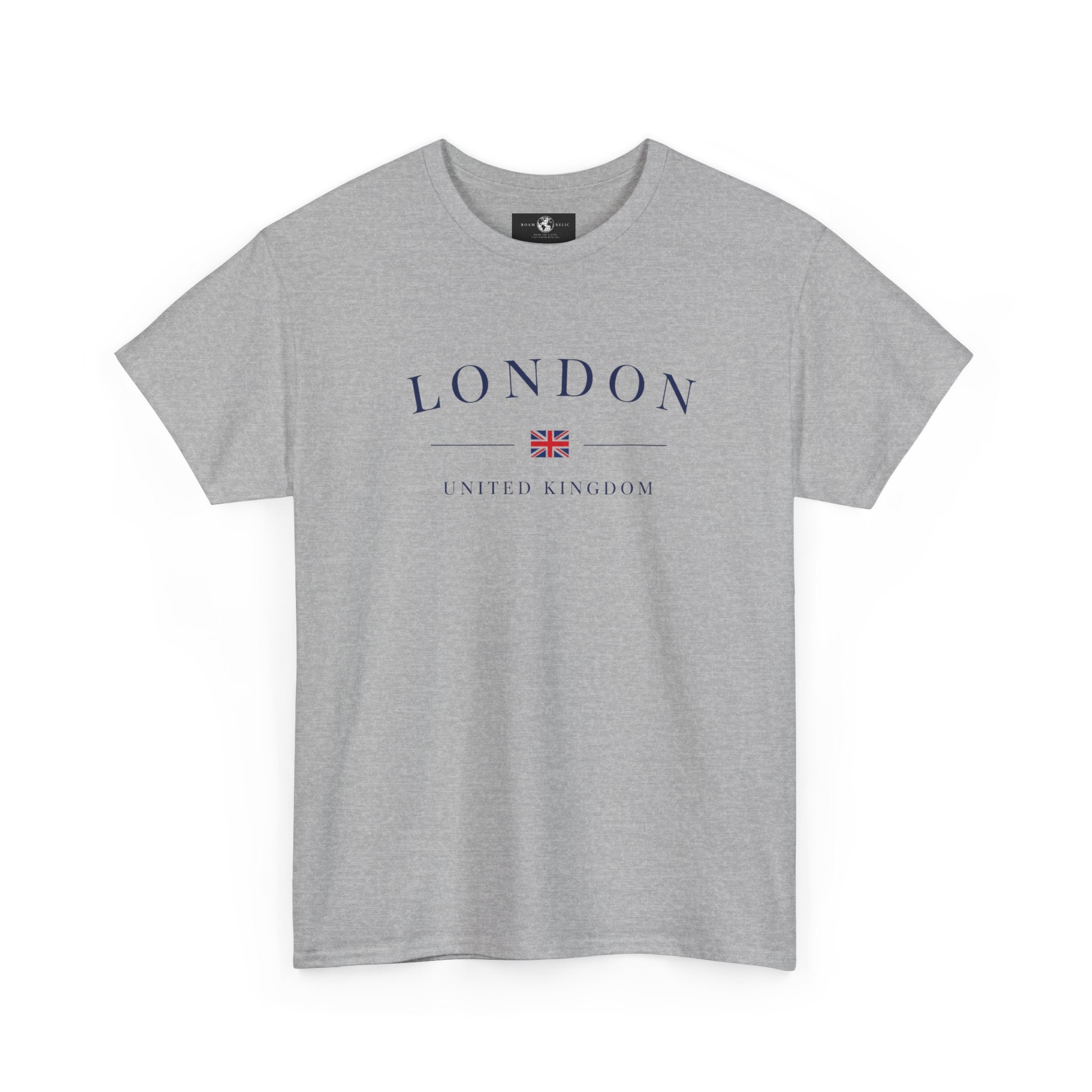 London Tee — Classic UK Flag Graphic Cotton T-Shirt