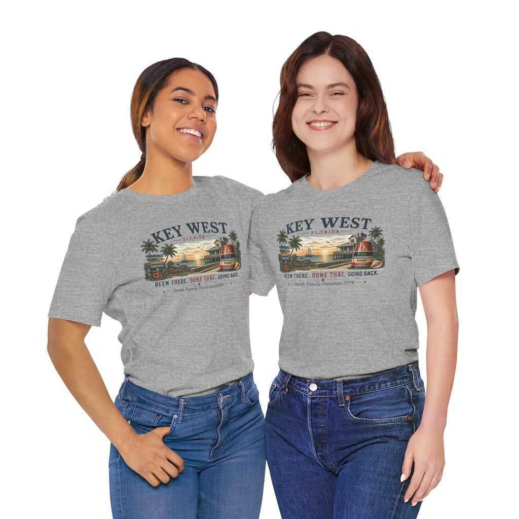 Key West Family Vacation T-Shirt — Custom Family Trip Tee