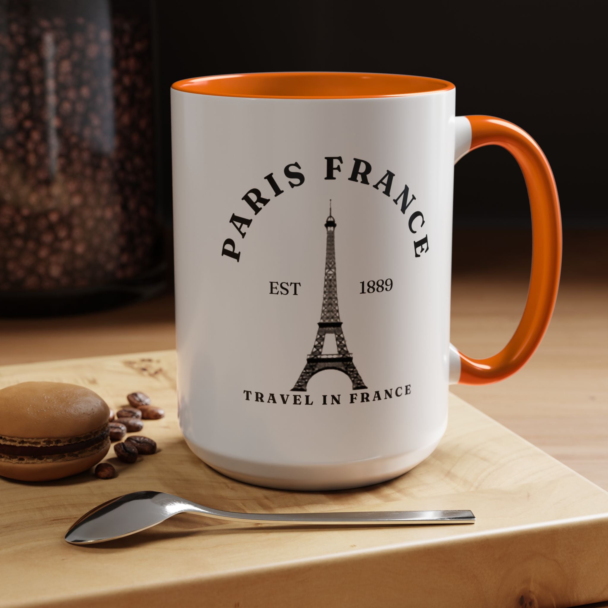 Paris France Eiffel Tower Coffee Mug – Travel Souvenir Accent Mug (11/15oz)