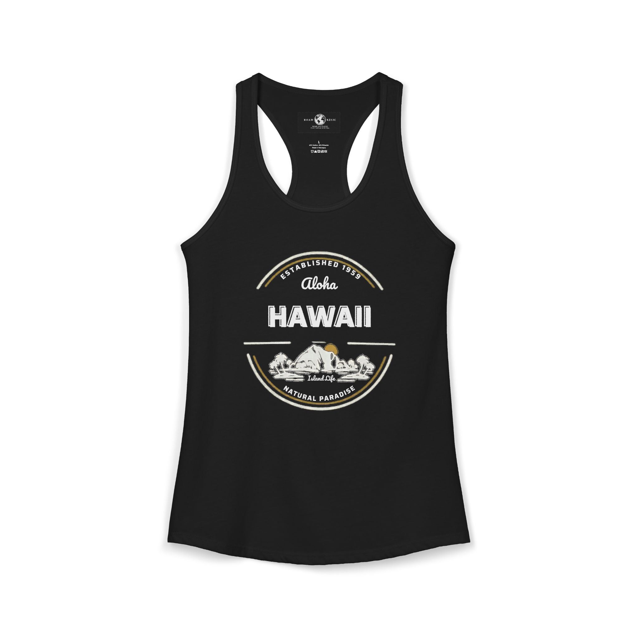 Hawaii Aloha Party Women's Racerback Tank