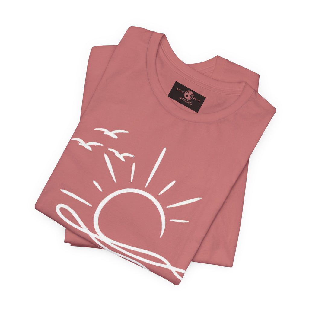 Customizable Sunset T-Shirt — Personalized Sunset Tee