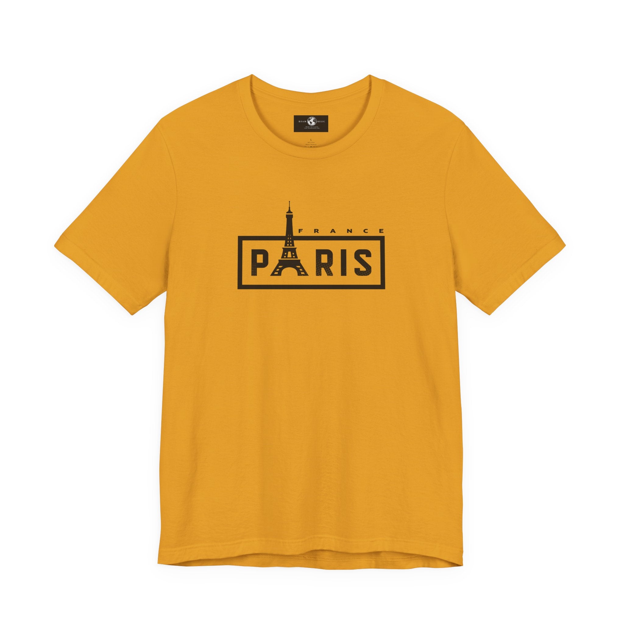 Paris Eiffel Tower Graphic Tee — Vintage Parisian Travel T‑Shirt