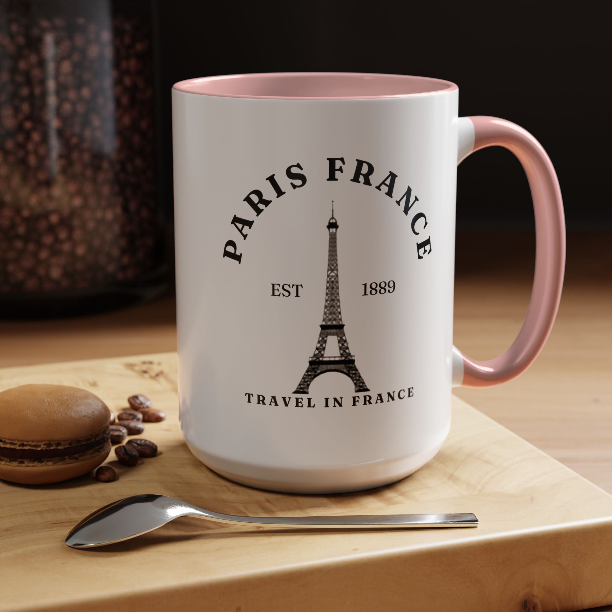 Paris France Eiffel Tower Coffee Mug – Travel Souvenir Accent Mug (11/15oz)
