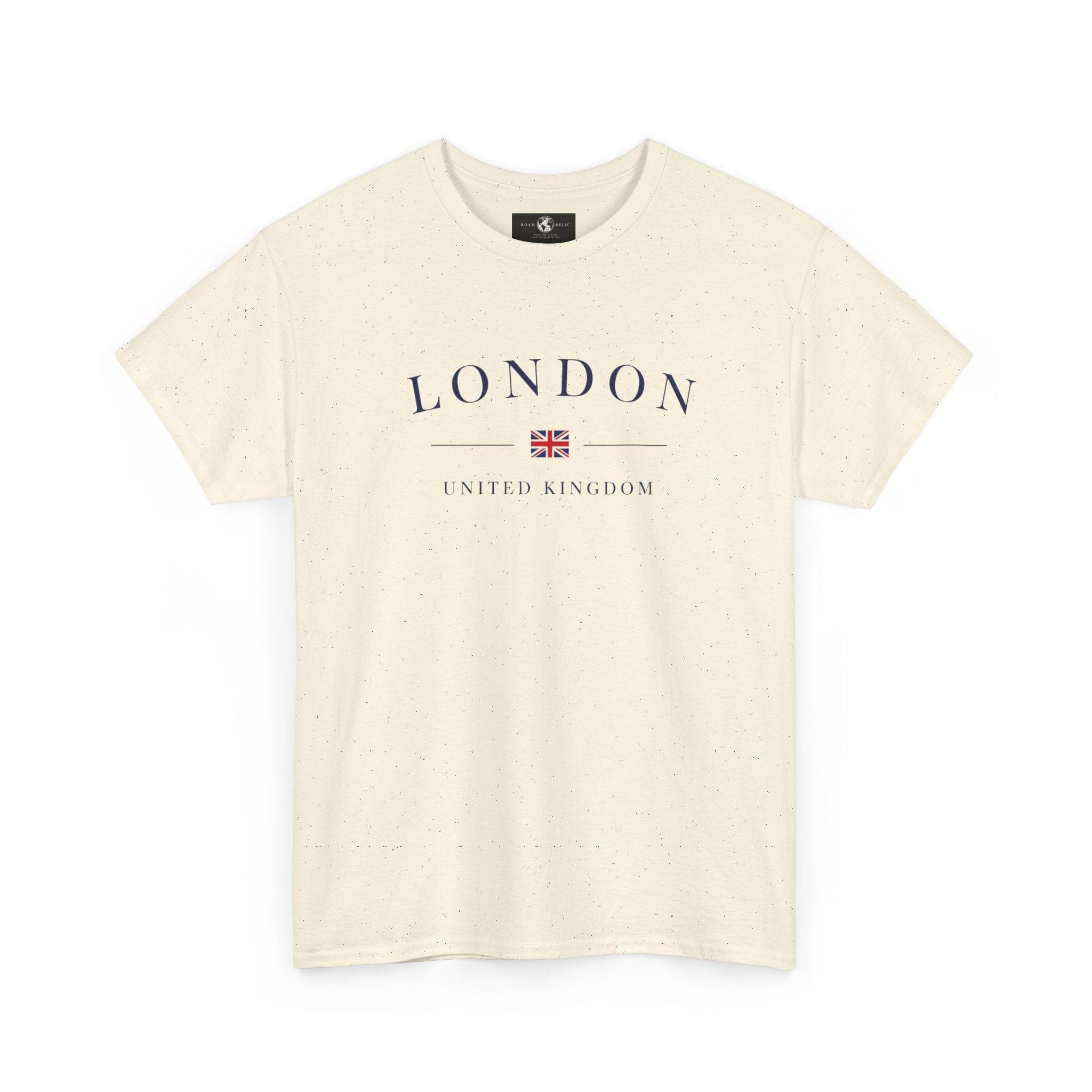 London Tee — Classic UK Flag Graphic Cotton T-Shirt