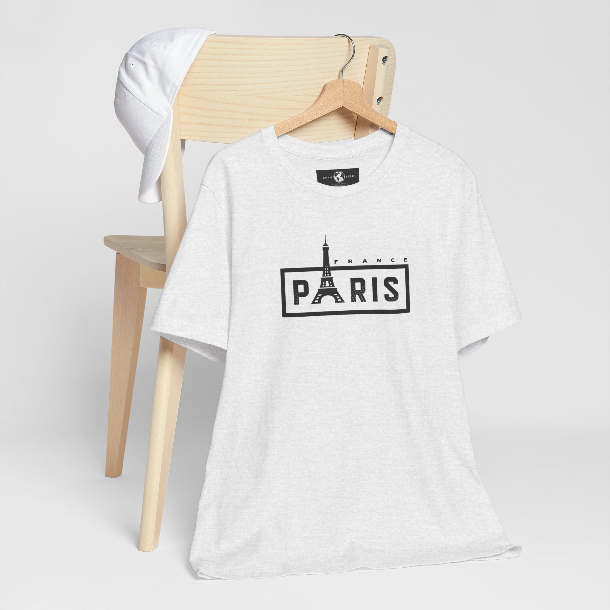 Paris Eiffel Tower Graphic Tee — Vintage Parisian Travel T‑Shirt