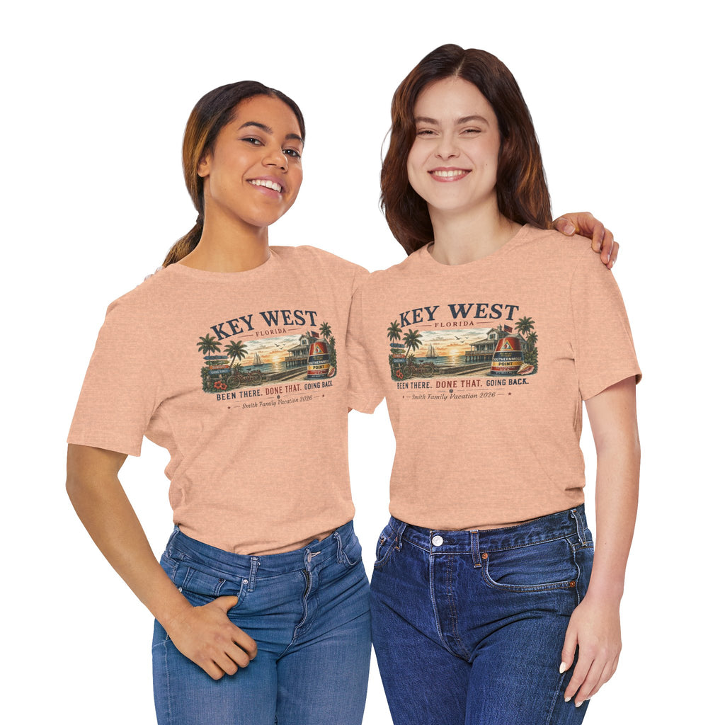 Key West Family Vacation T-Shirt — Custom Family Trip Tee