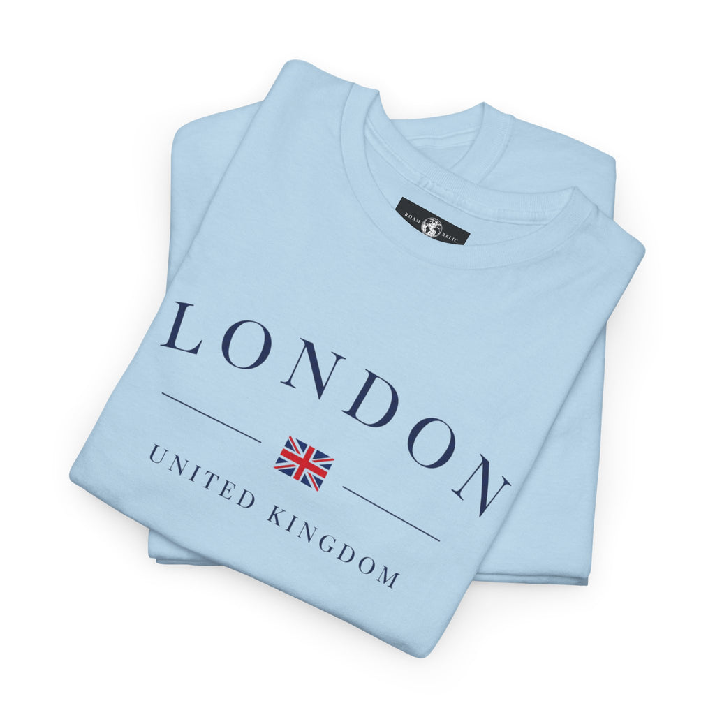 London Tee — Classic UK Flag Graphic Cotton T-Shirt