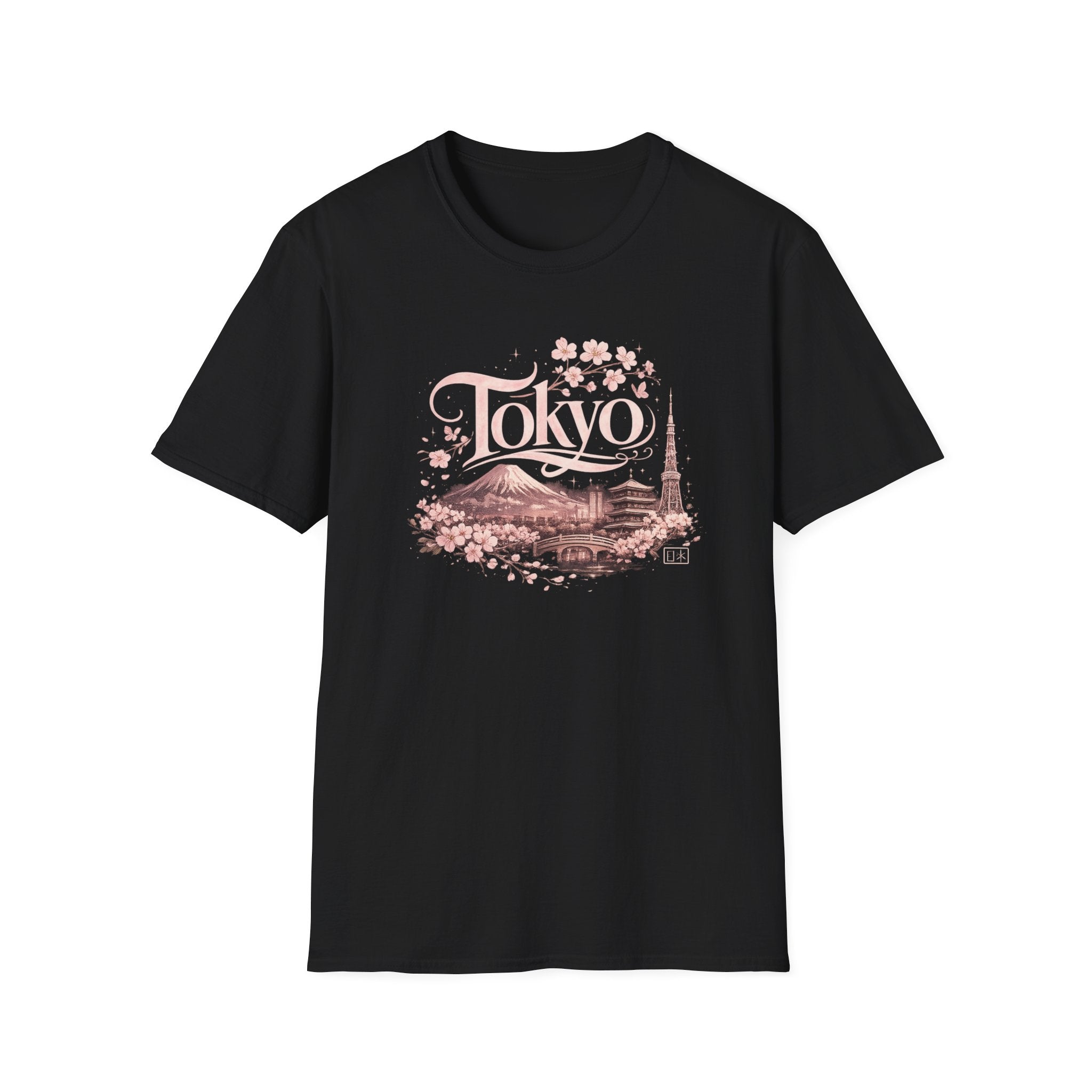 Tokyo Cherry Blossom T-Shirt — Vintage Japan Travel Tee