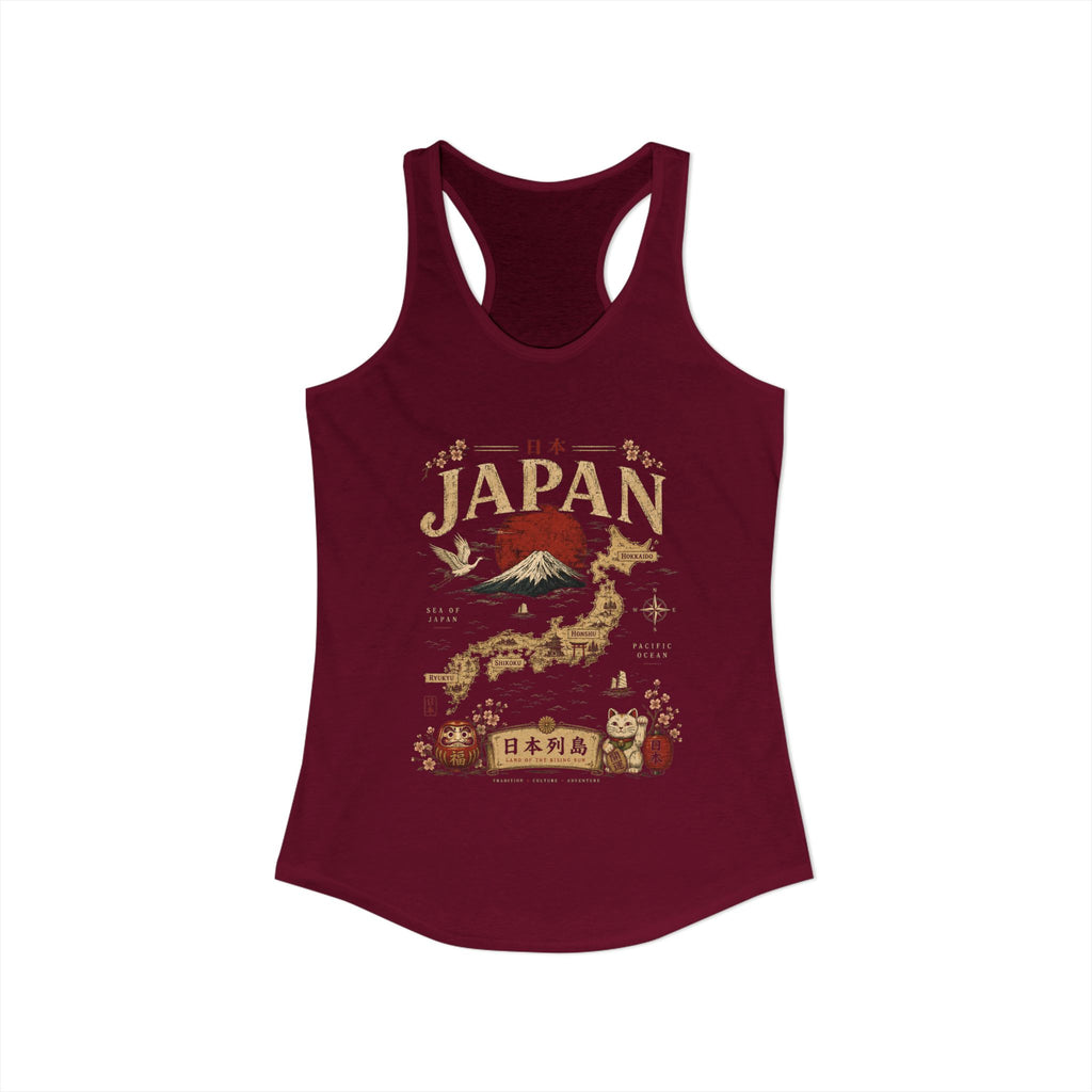 Vintage Japan Racerback Tank — Women's Japan Graphic Tank