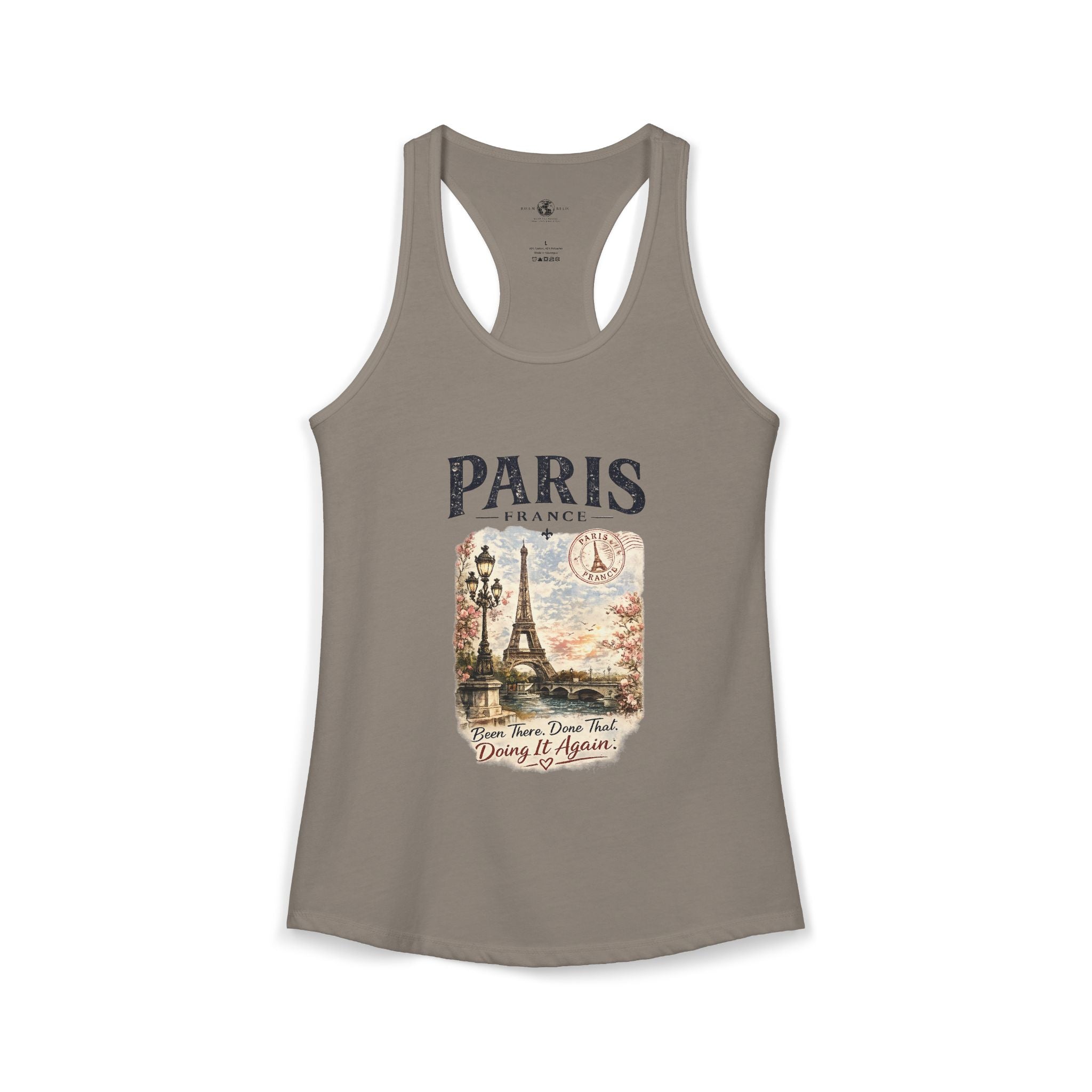 Paris "Been There Done That" Racerback Tank
