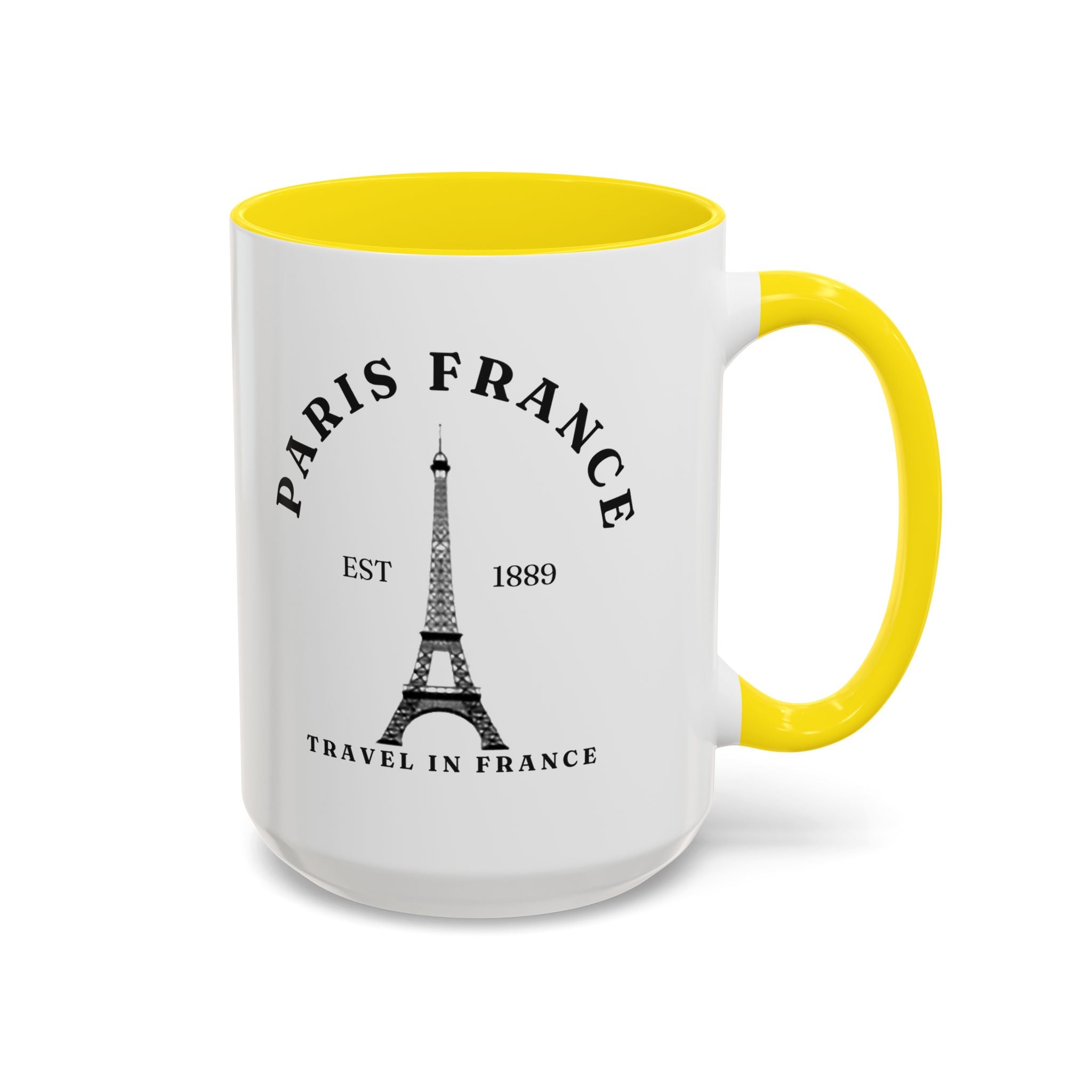 Paris France Eiffel Tower Coffee Mug – Travel Souvenir Accent Mug (11/15oz)