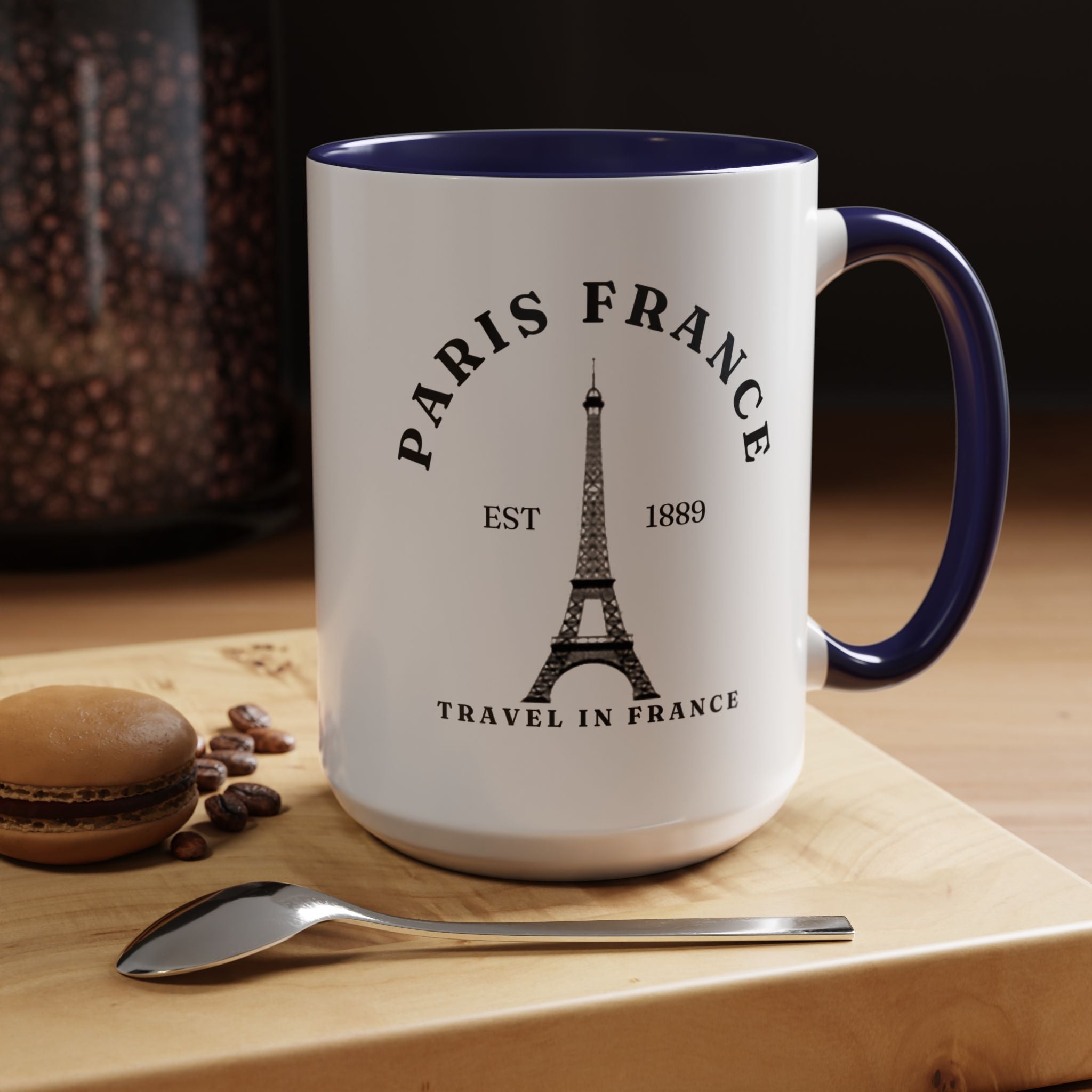 Paris France Eiffel Tower Coffee Mug – Travel Souvenir Accent Mug (11/15oz)