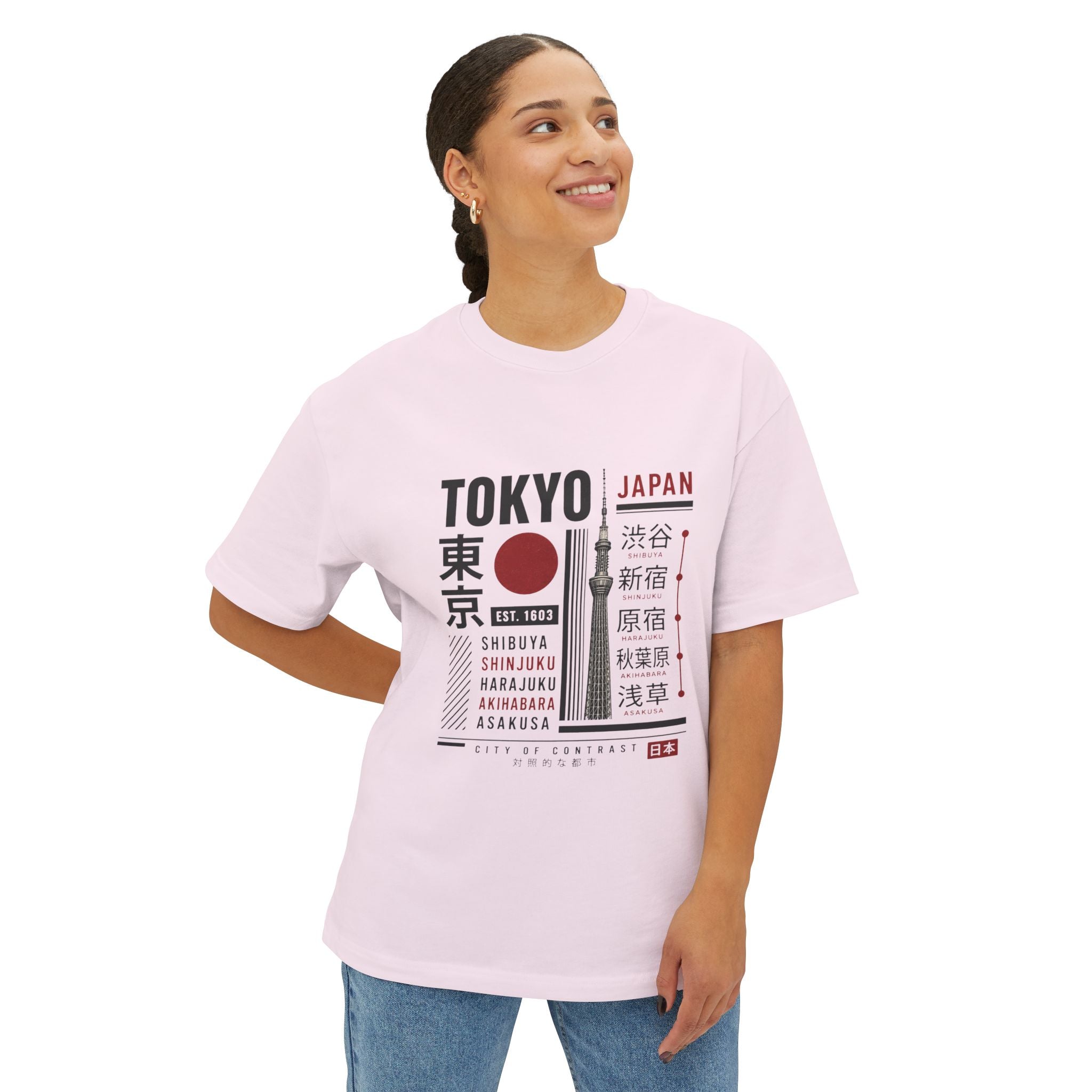 Tokyo Japan Graphic Tee — Skyline & Kanji Travel T‑Shirt