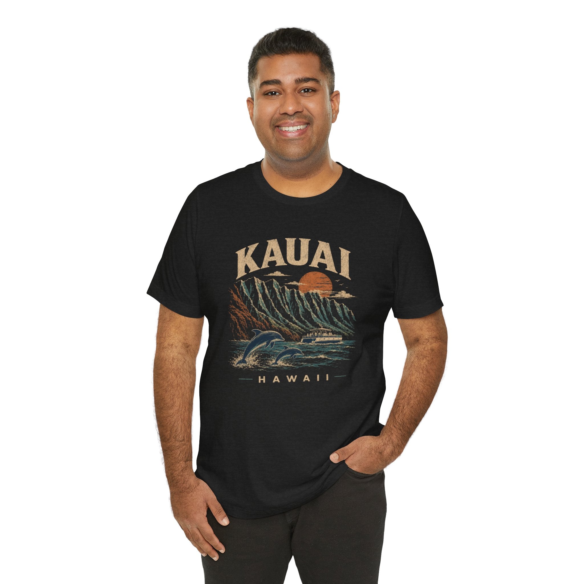Kauai, Hawaii Boat Tour Tee — Fun Memories Island Souvenir
