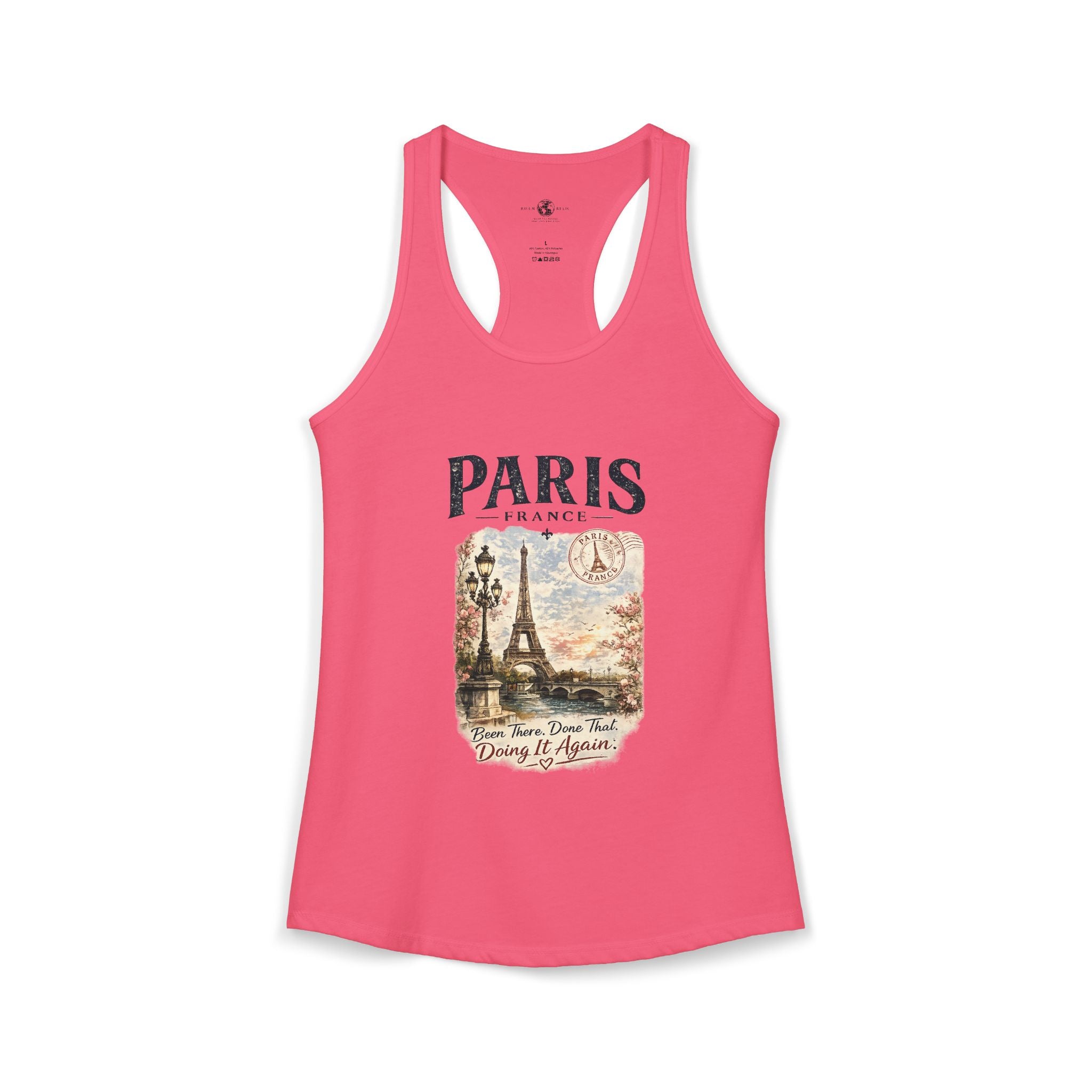 Paris "Been There Done That" Racerback Tank