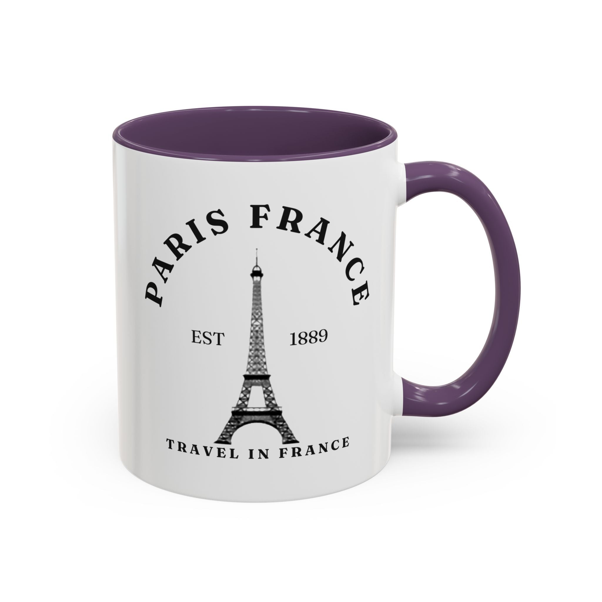 Paris France Eiffel Tower Coffee Mug – Travel Souvenir Accent Mug (11/15oz)