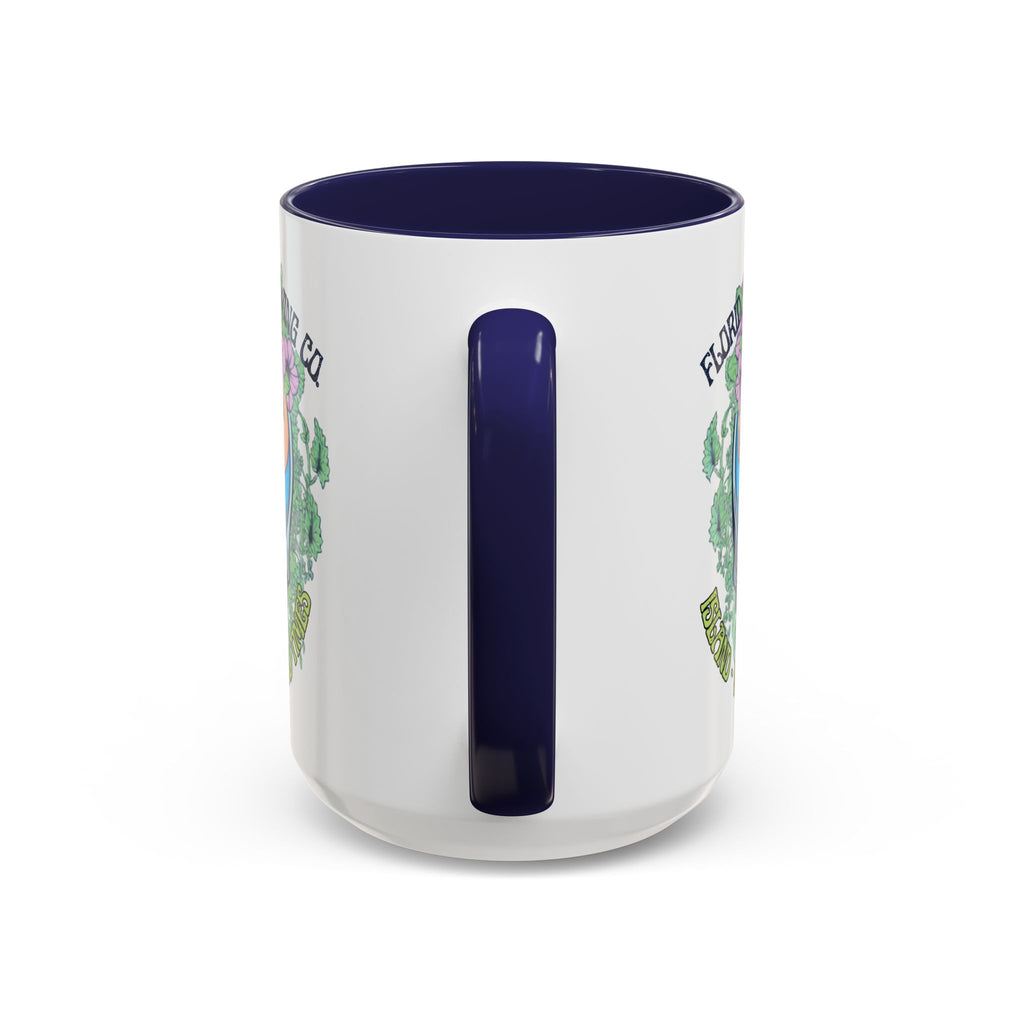Coffee Mug — Tropical Island Vibes & Good Times Skull Design Key West Florida