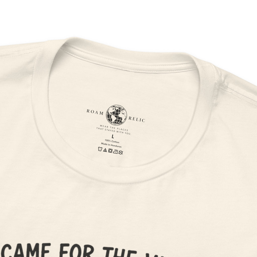 Hawaii Vacation Tee — "I Came for the Views... Stayed for the Hawaii" Tropical Surf & Luau Shirt