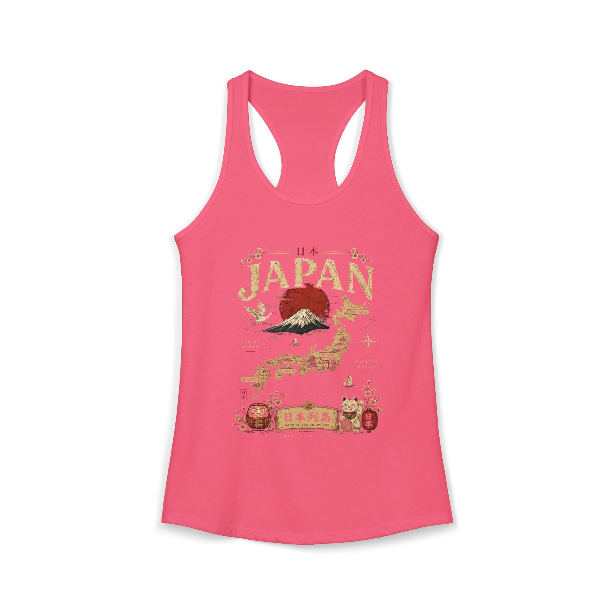 Vintage Japan Racerback Tank — Women's Japan Graphic Tank