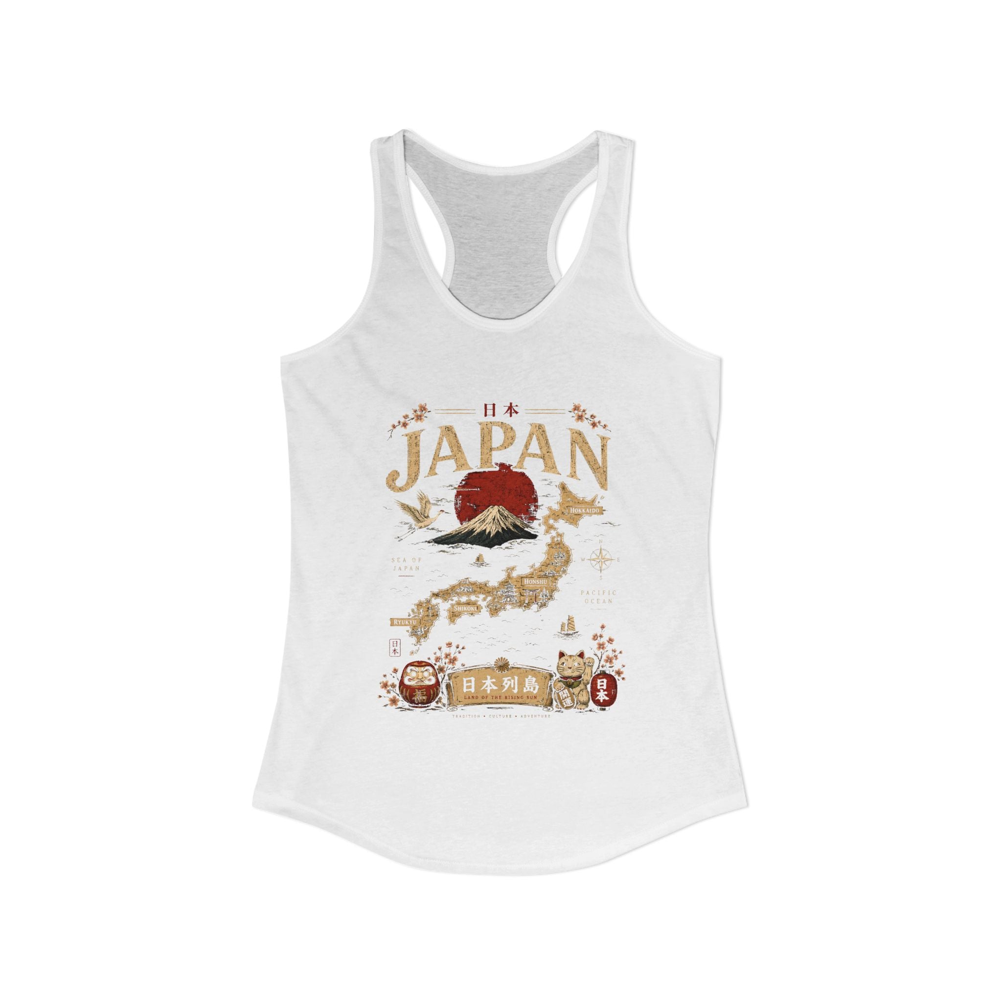 Vintage Japan Racerback Tank — Women's Japan Graphic Tank