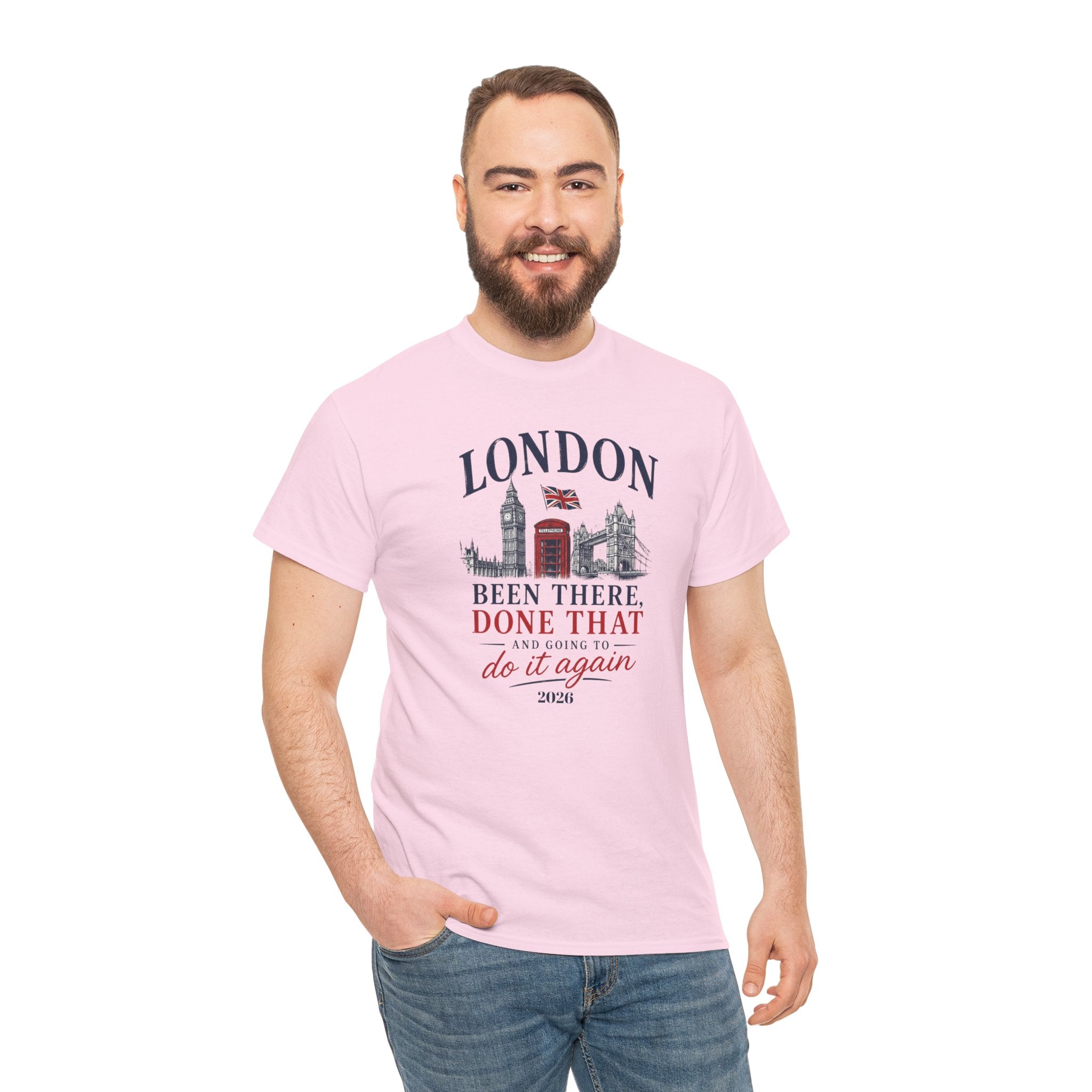 Funny London "Been There, Done That" Travel Souvenir Tee — Personalizion available
